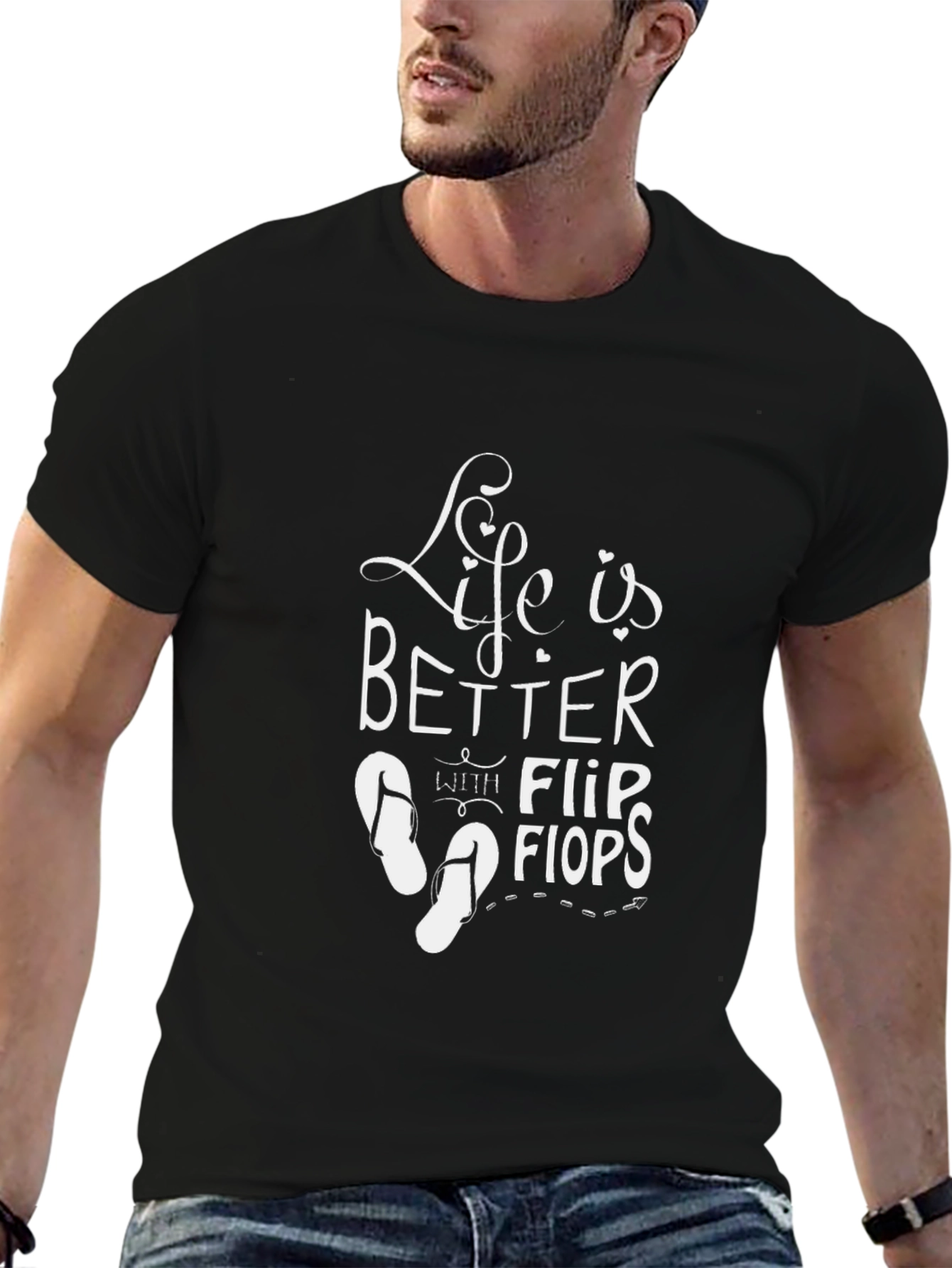 Life is Better with Flip Flops Graphic Tee