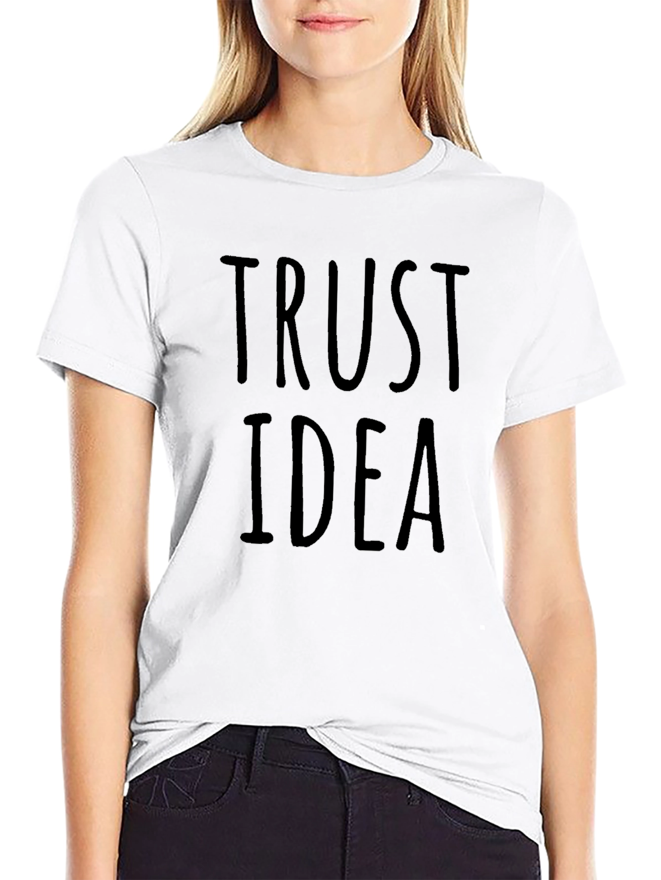 Trust Idea Black T-Shirt