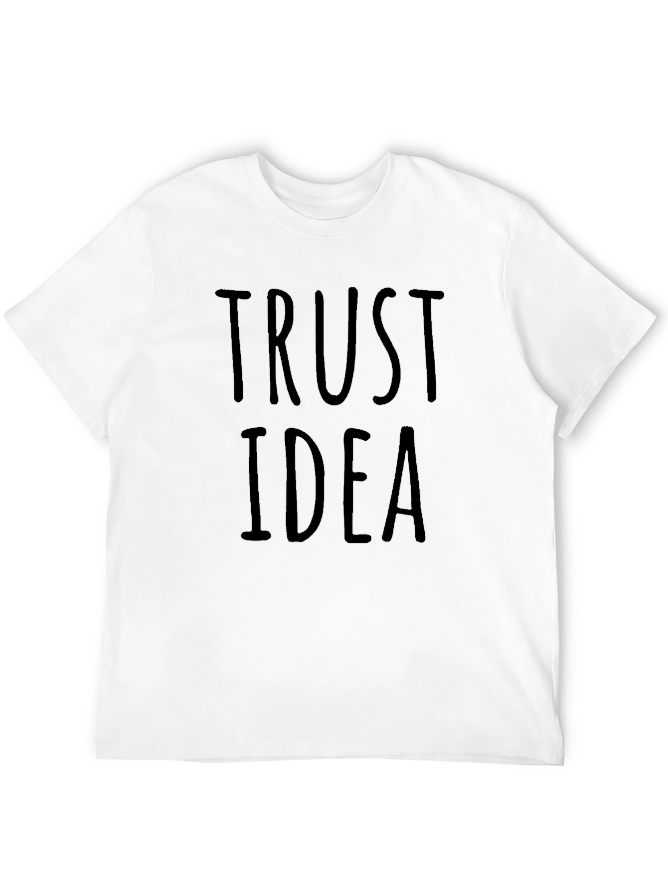 Trust Idea Black T-Shirt