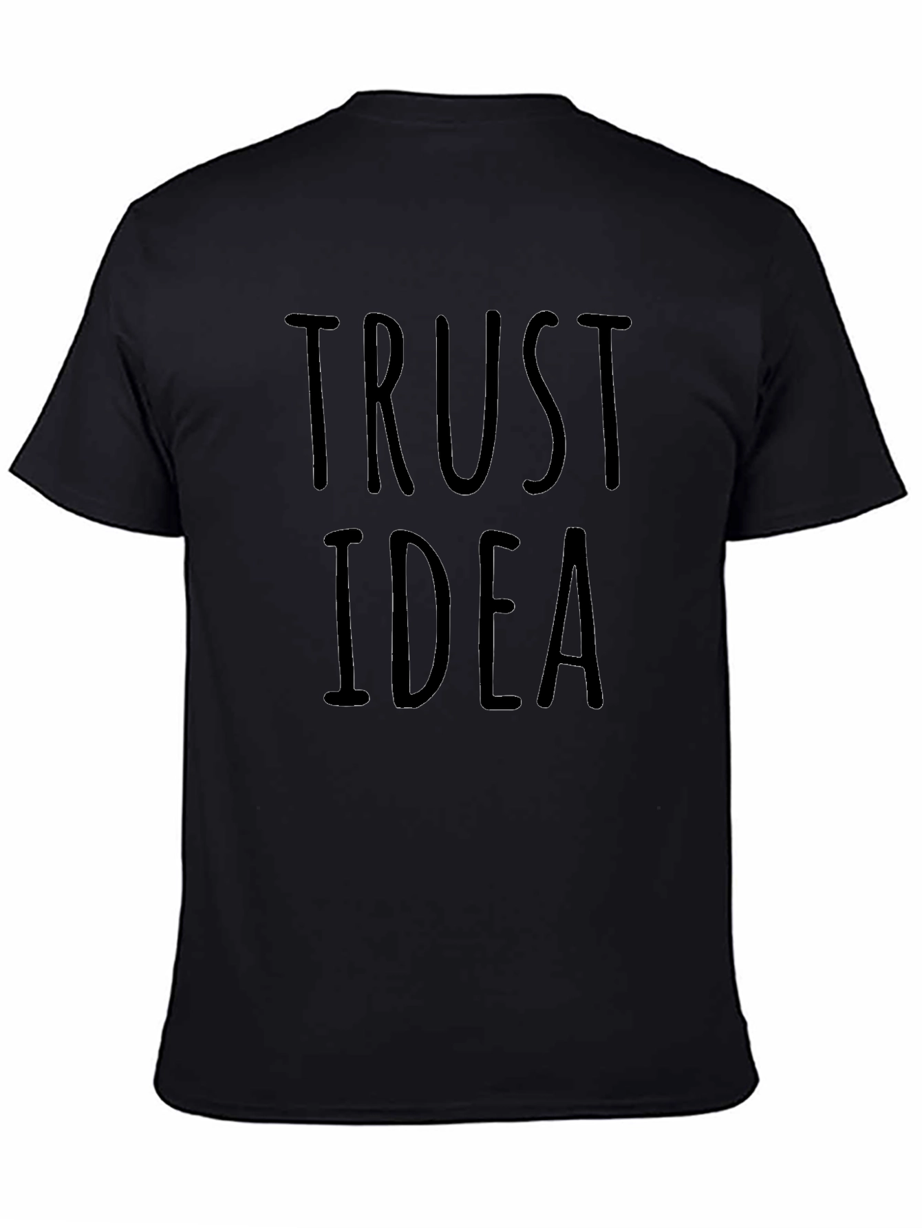Trust Idea Black T-Shirt