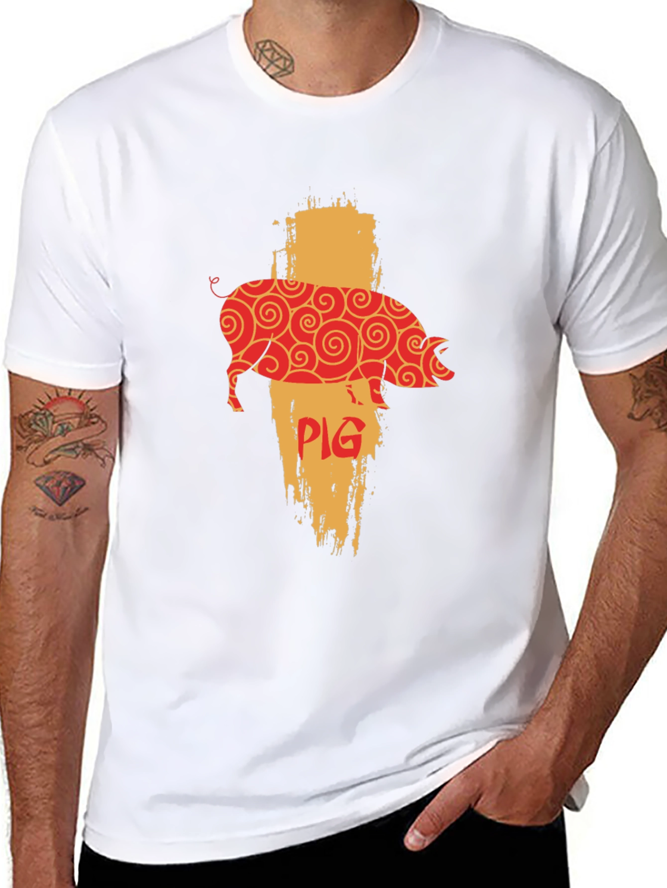 Pig Zodiac T-Shirt - Unique Design