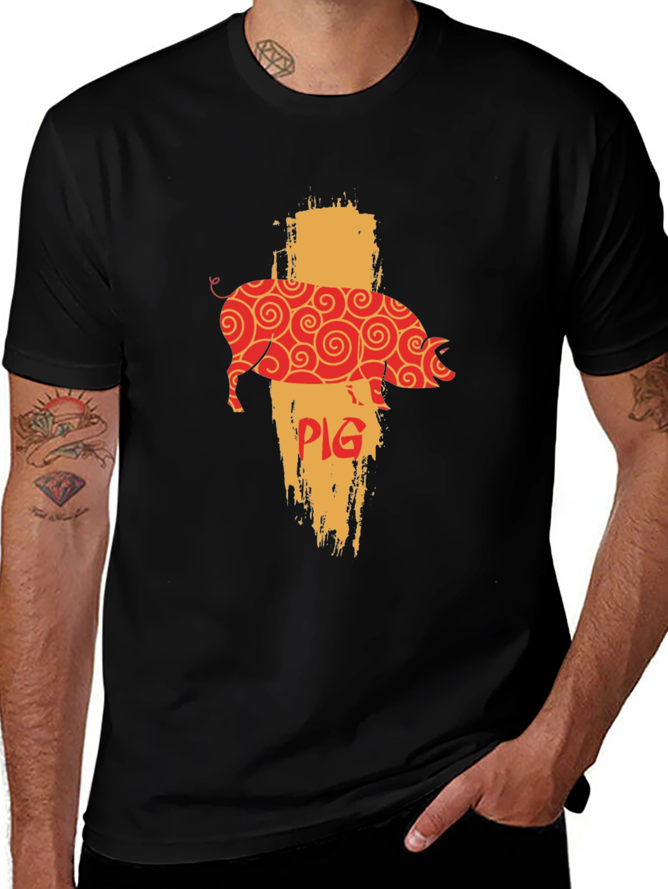 Pig Zodiac T-Shirt - Unique Design
