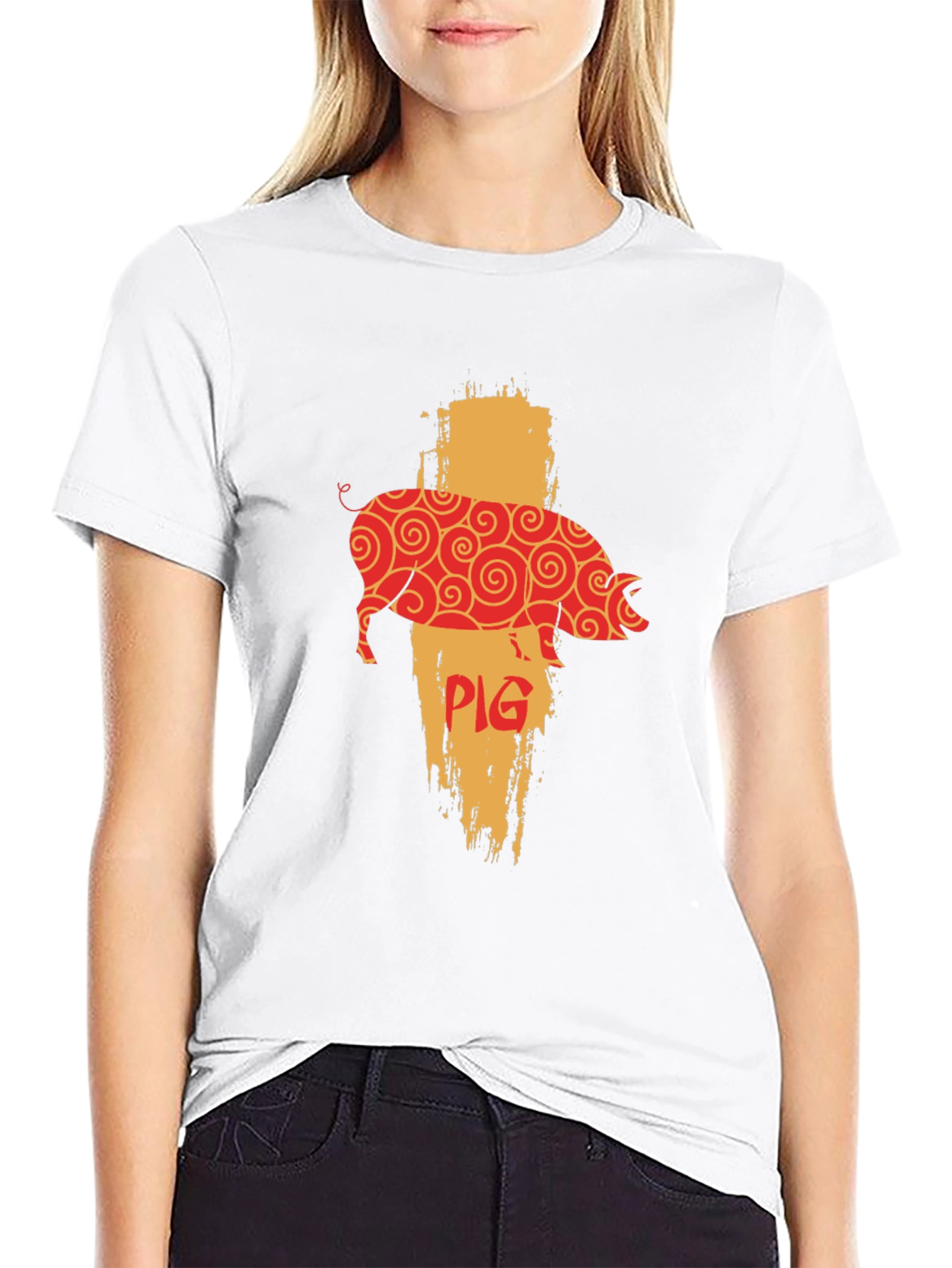 Pig Zodiac T-Shirt - Unique Design