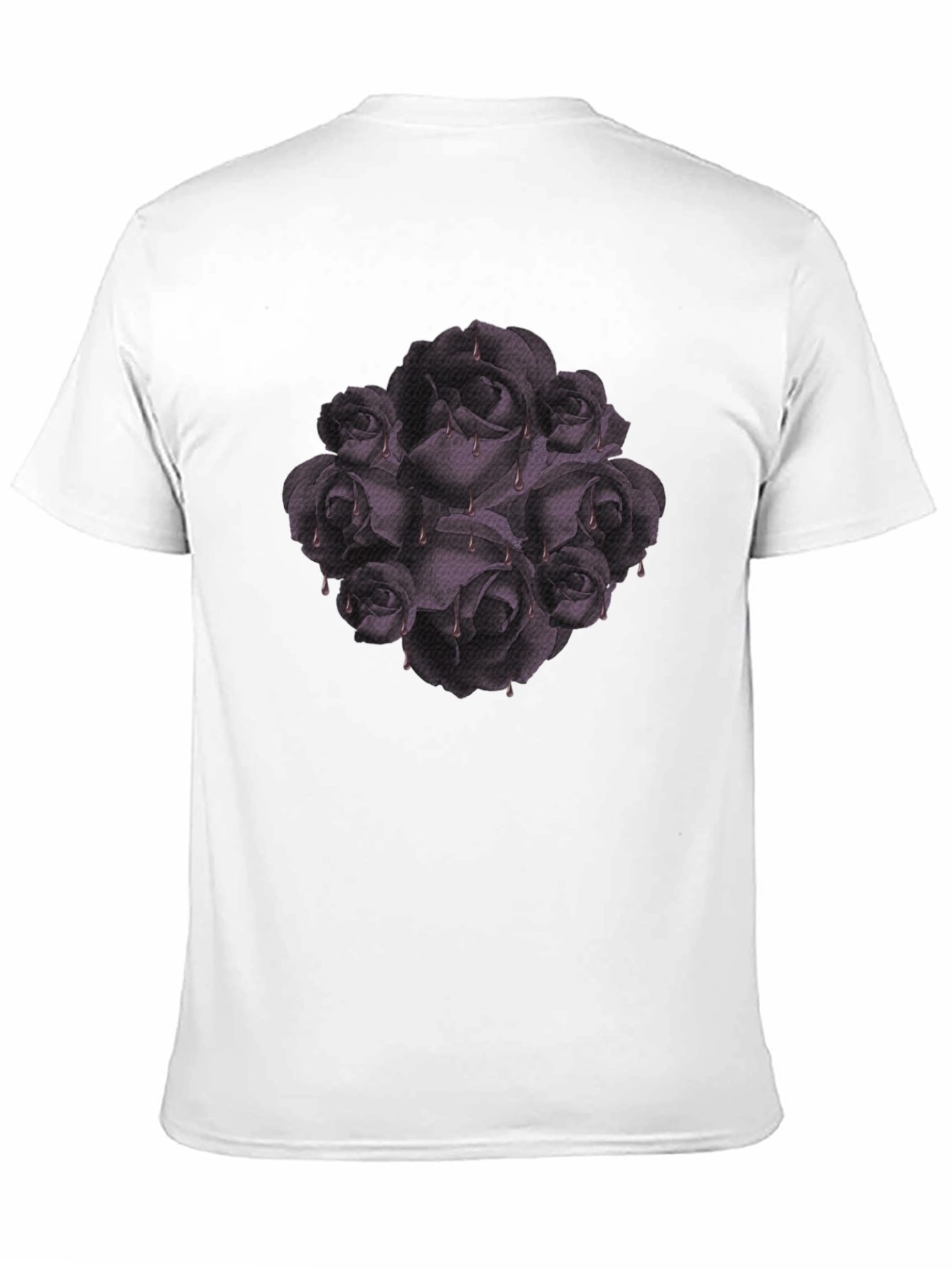 Gothic Roses T-Shirt - Dark Floral Graphic Tee