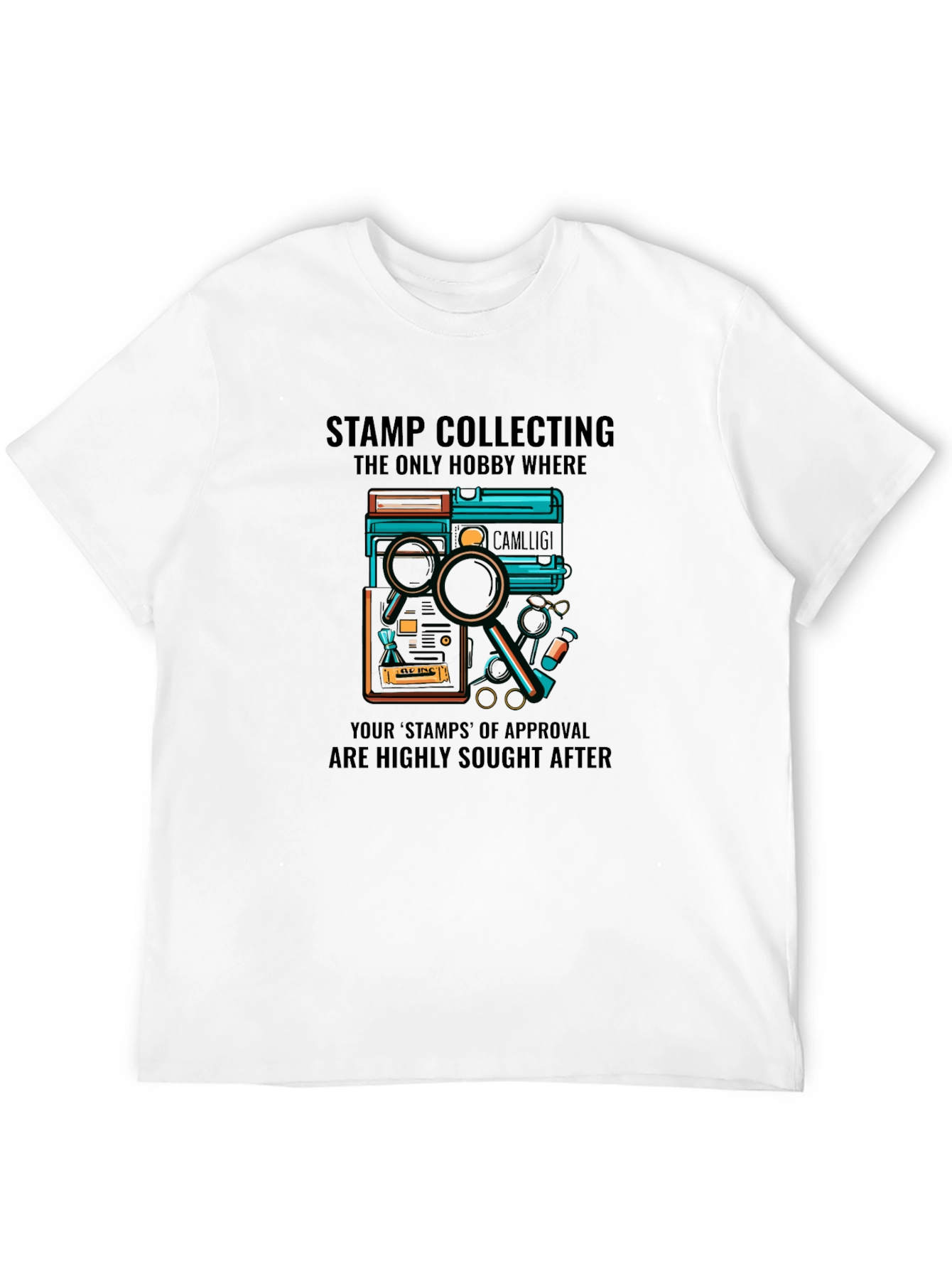 Stamp Collecting Hobby T-Shirt - Unique Collector Gift