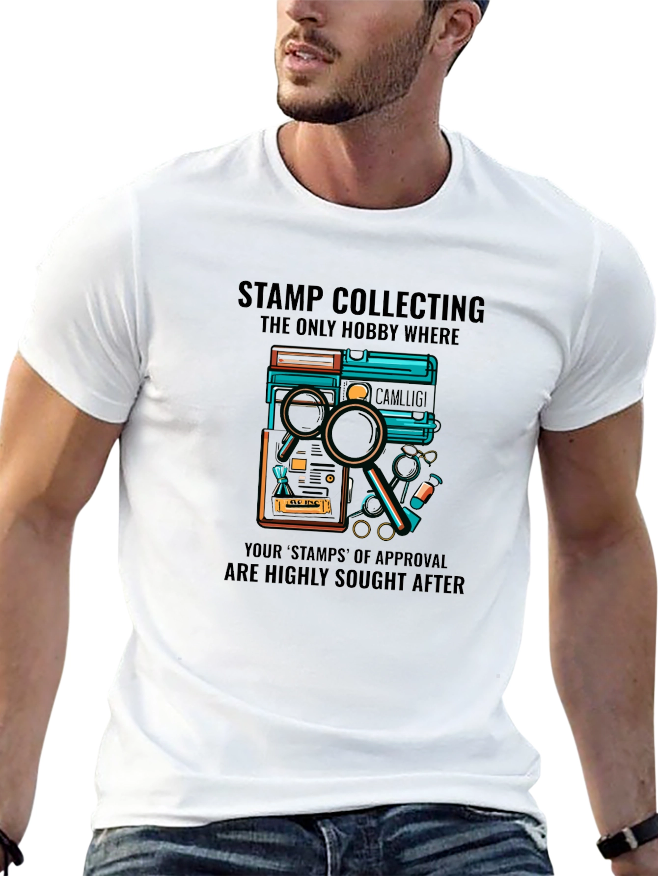 Stamp Collecting Hobby T-Shirt - Unique Collector Gift