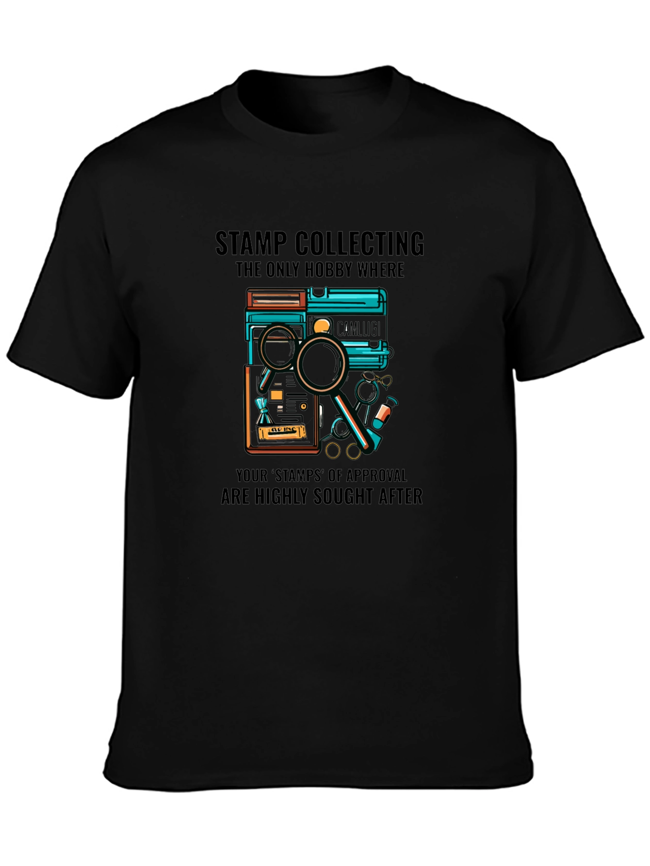 Stamp Collecting Hobby T-Shirt - Unique Collector Gift