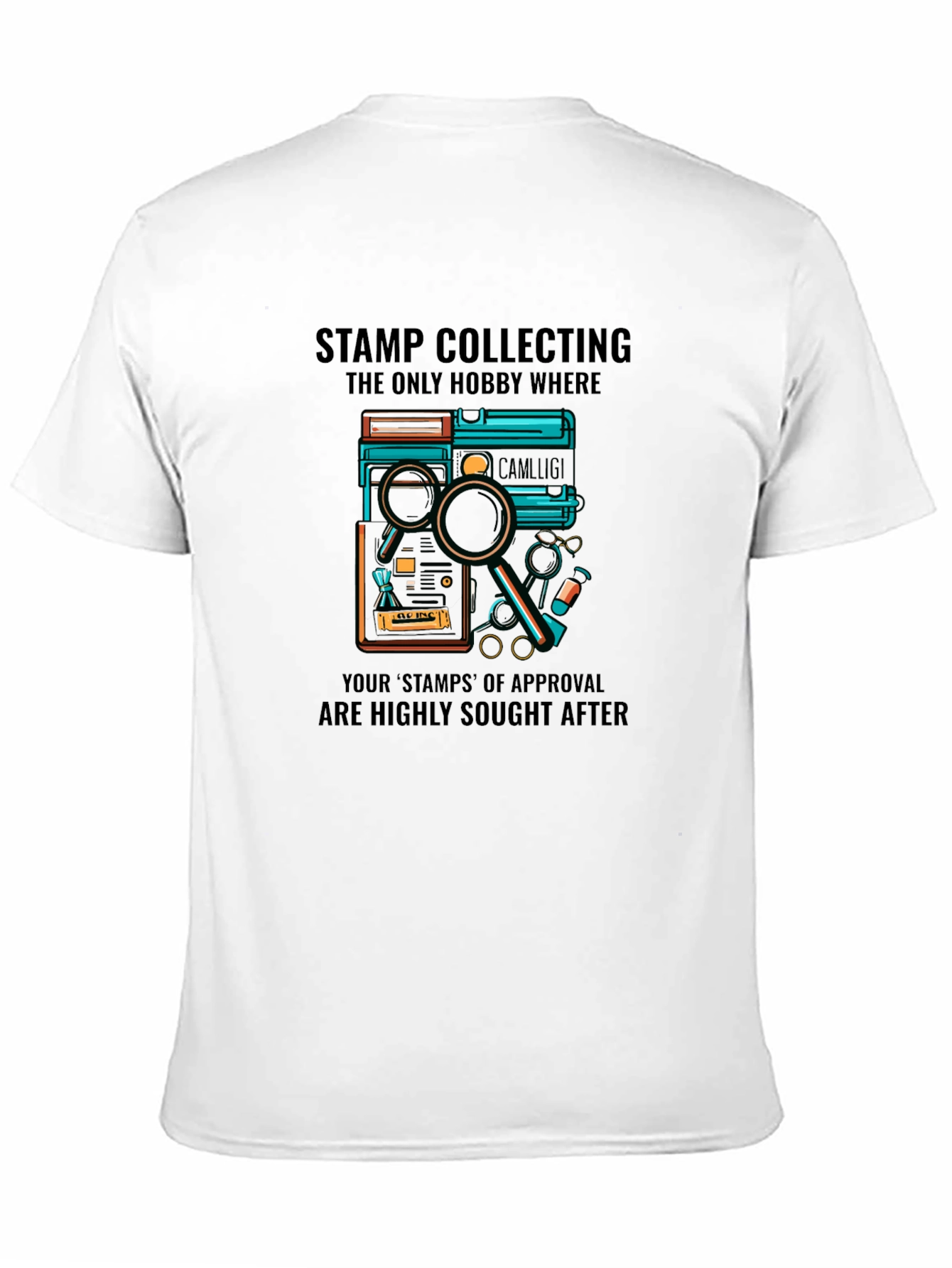 Stamp Collecting Hobby T-Shirt - Unique Collector Gift