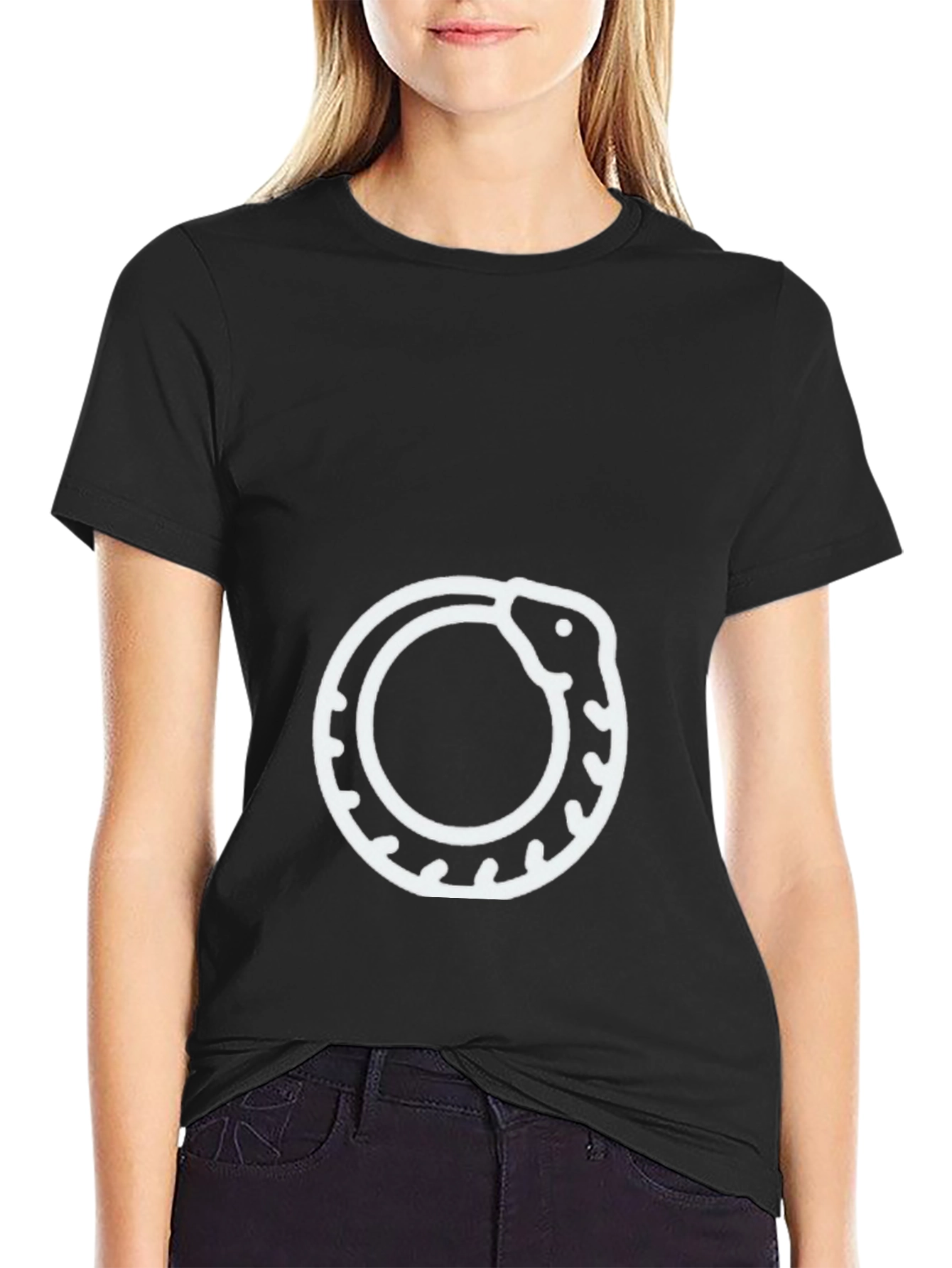 Ouroboros Graphic Black T-Shirt