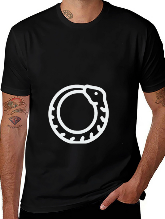 Ouroboros Graphic Black T-Shirt