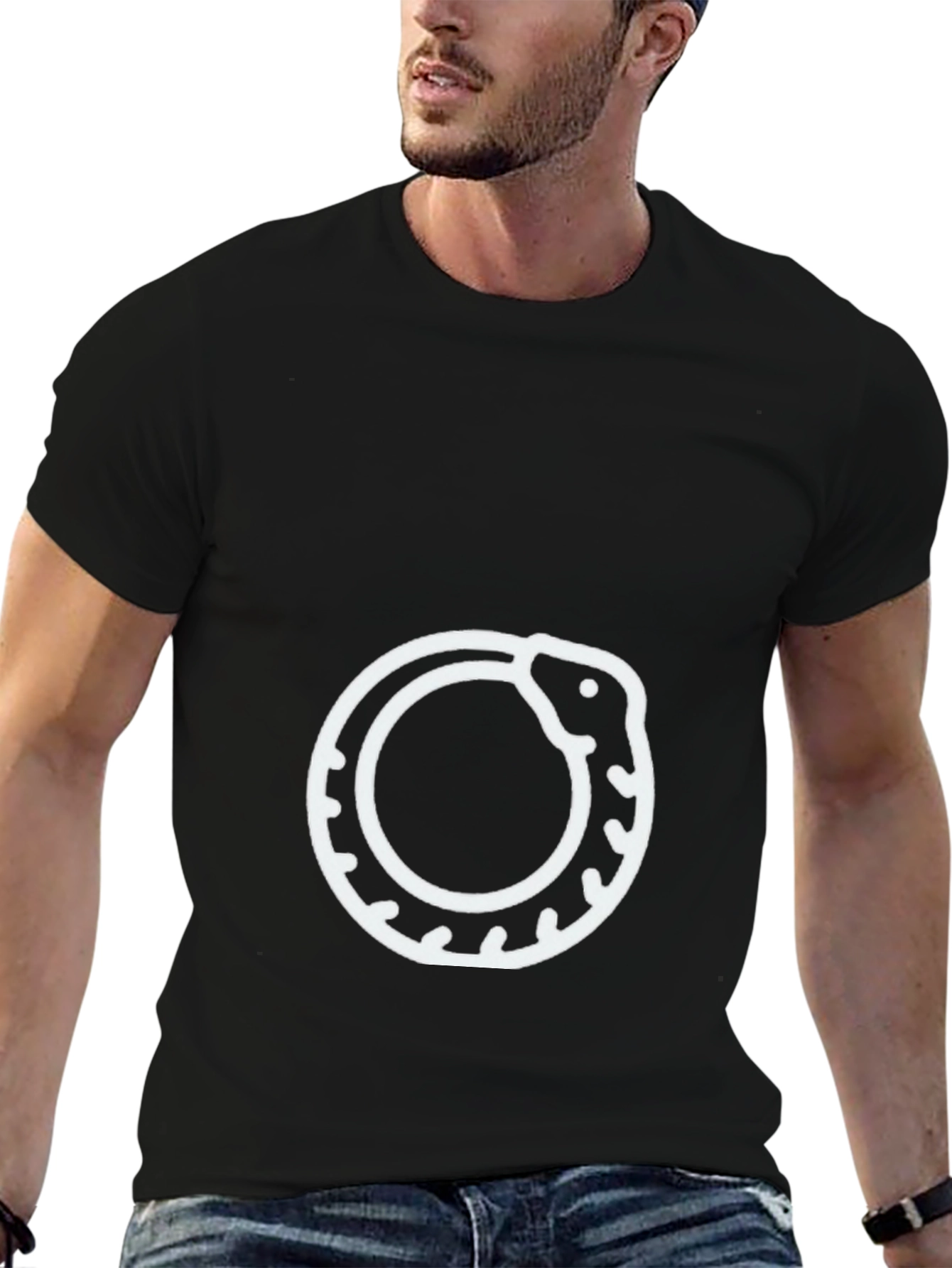 Ouroboros Graphic Black T-Shirt