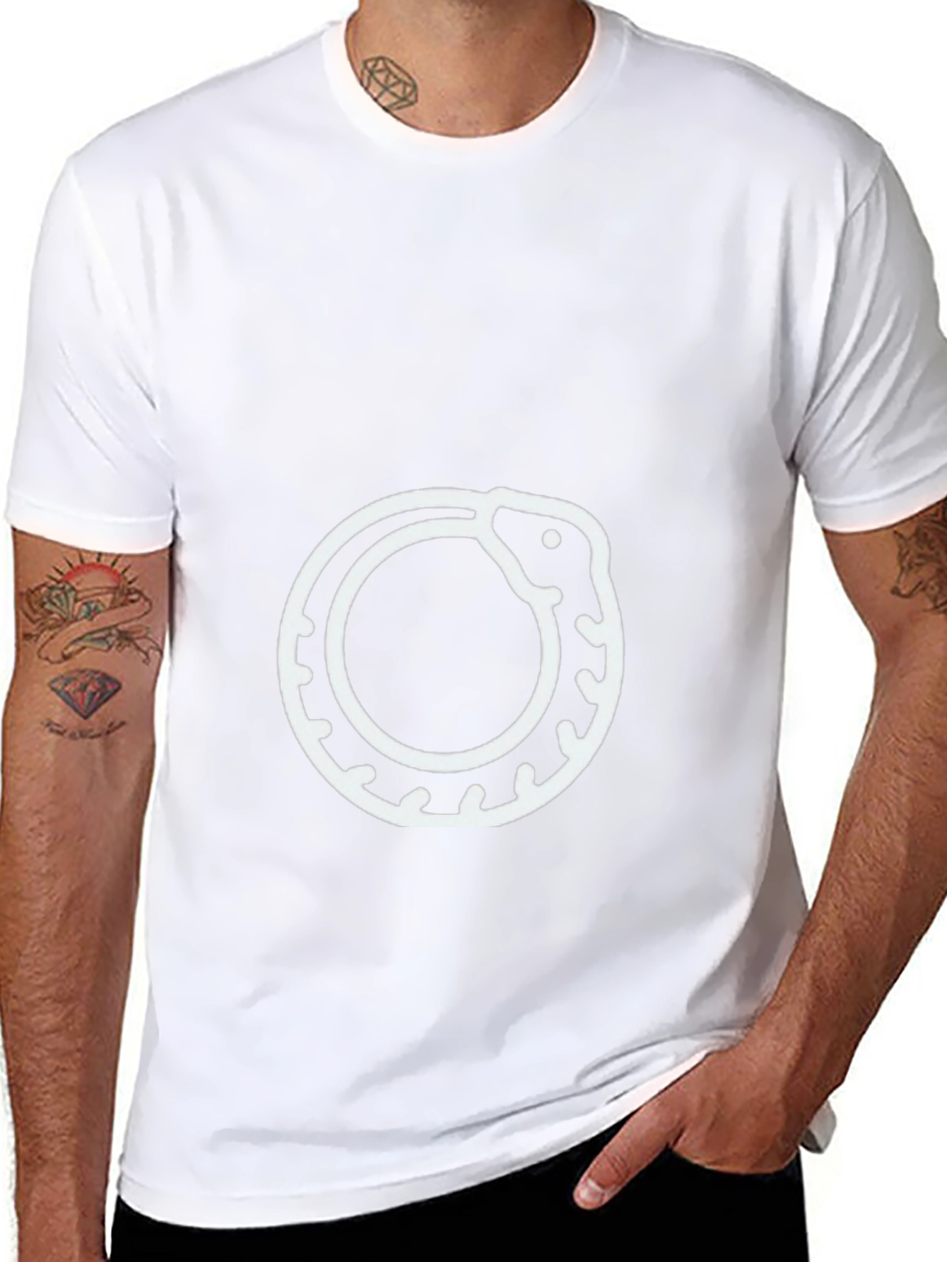 Ouroboros Graphic Black T-Shirt