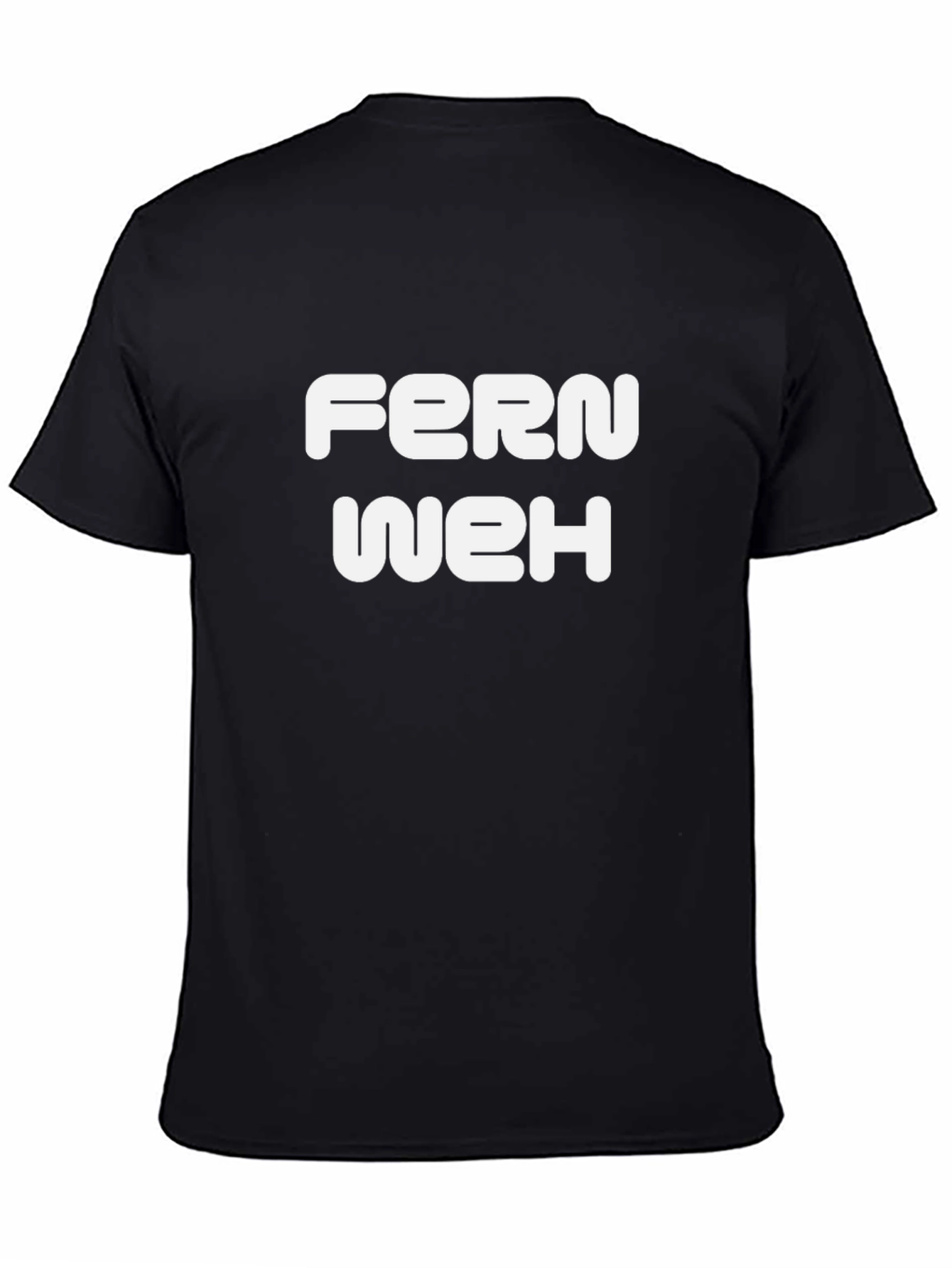 Fernweh Graphic T-Shirt - Black
