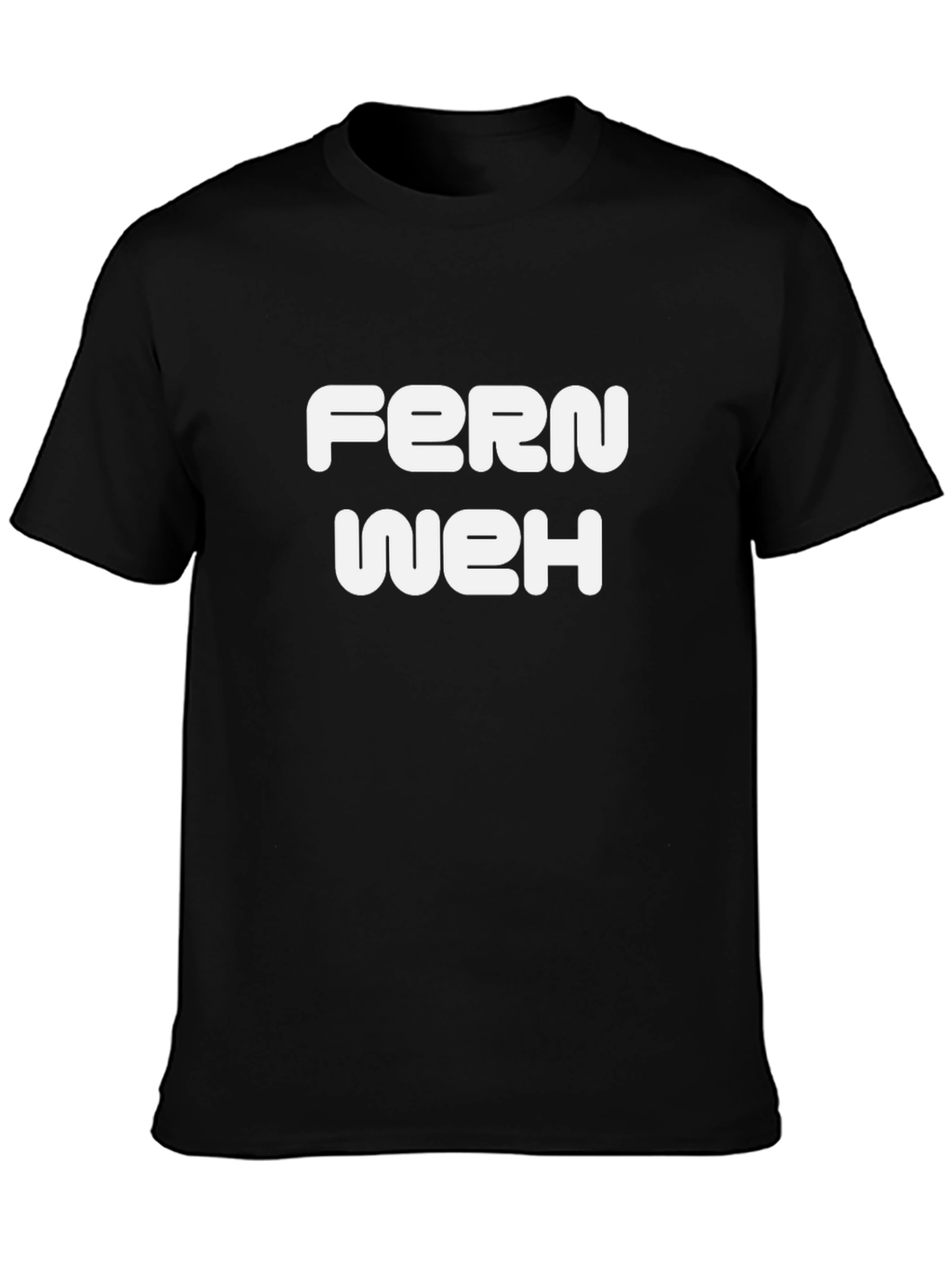 Fernweh Graphic T-Shirt - Black