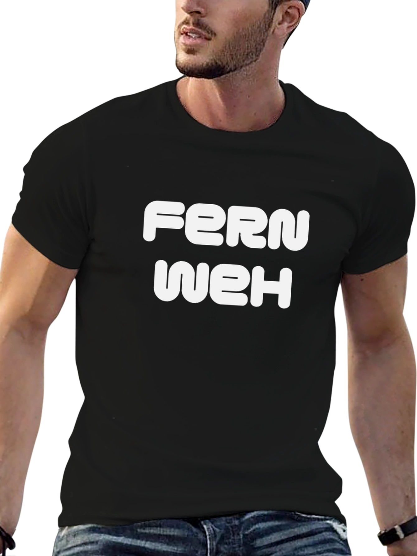 Fernweh Graphic T-Shirt - Black