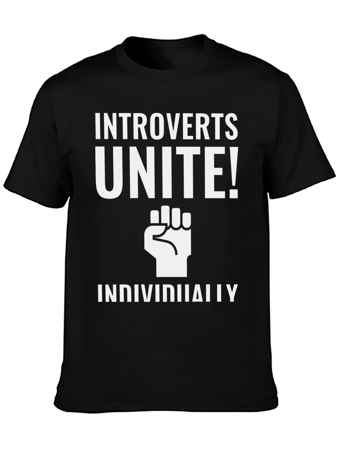 Introverts Unite! Graphic Print Tee