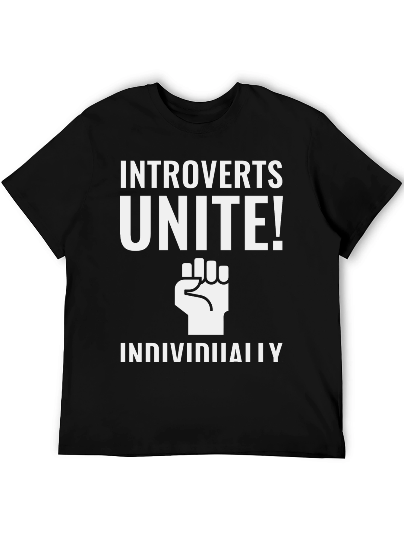 Introverts Unite! Graphic Print Tee