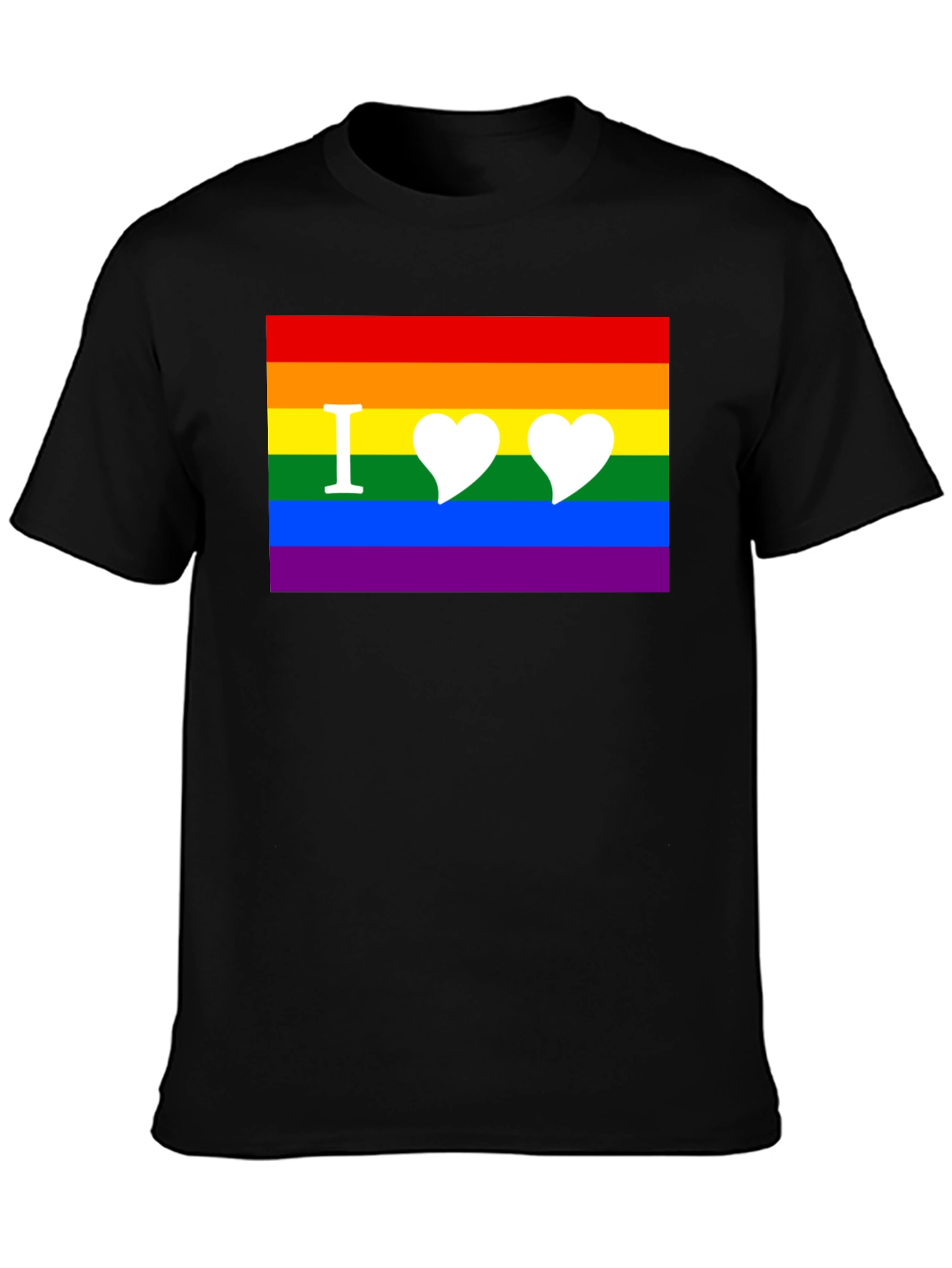 I Love Rainbow Flag T-Shirt - Pride Apparel