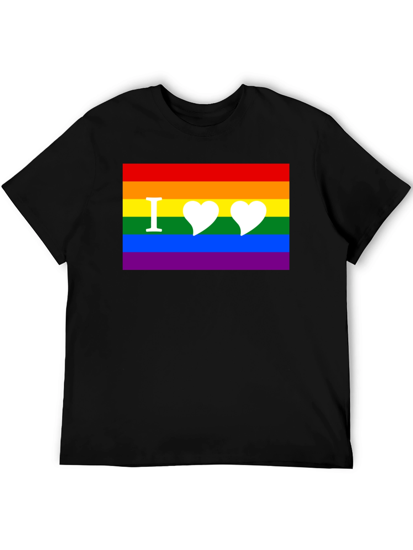 I Love Rainbow Flag T-Shirt - Pride Apparel