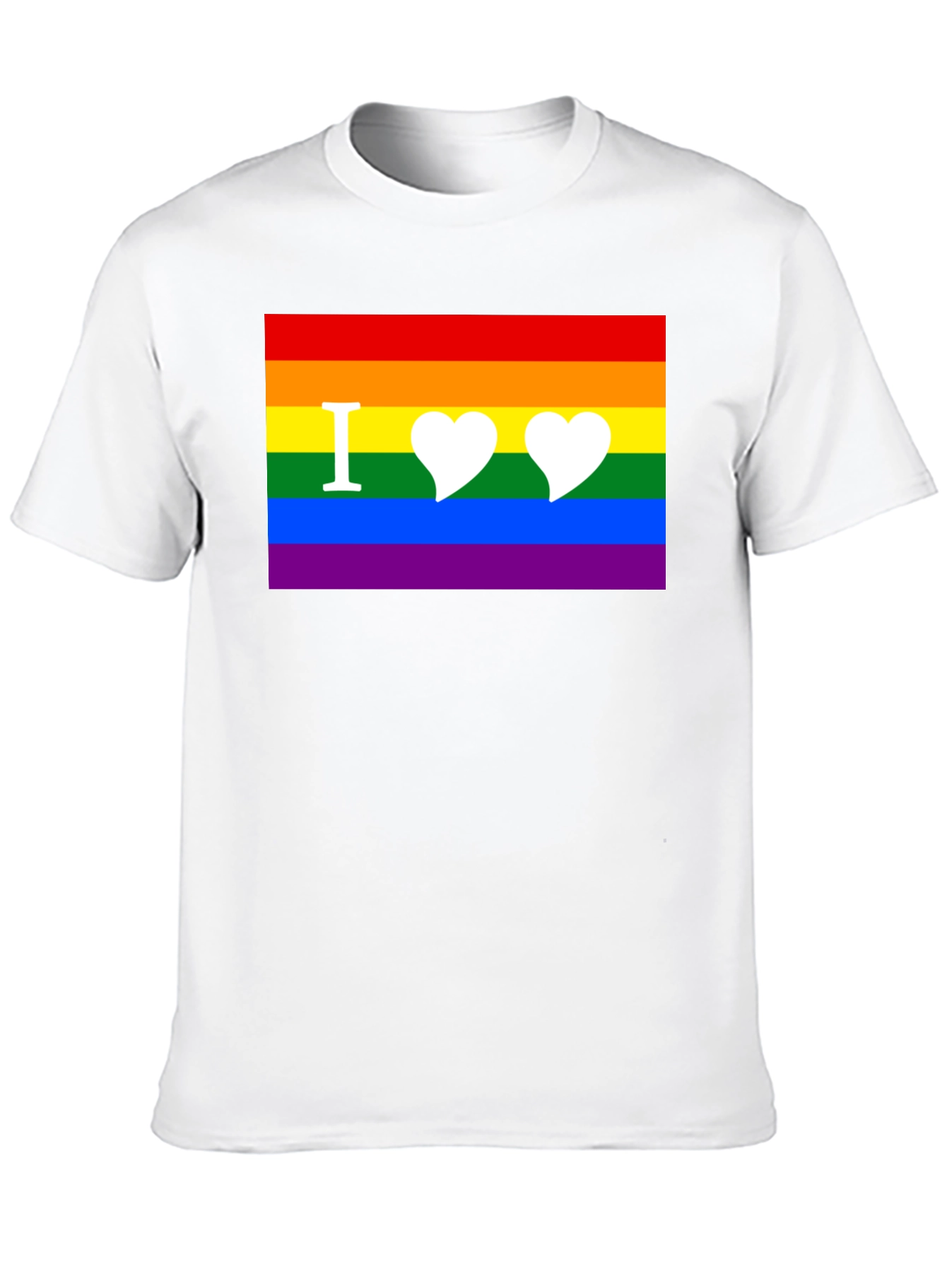 I Love Rainbow Flag T-Shirt - Pride Apparel