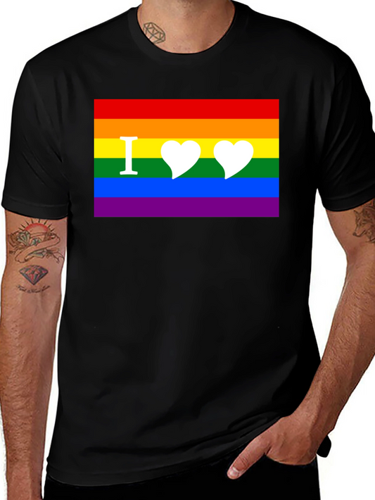 I Love Rainbow Flag T-Shirt - Pride Apparel