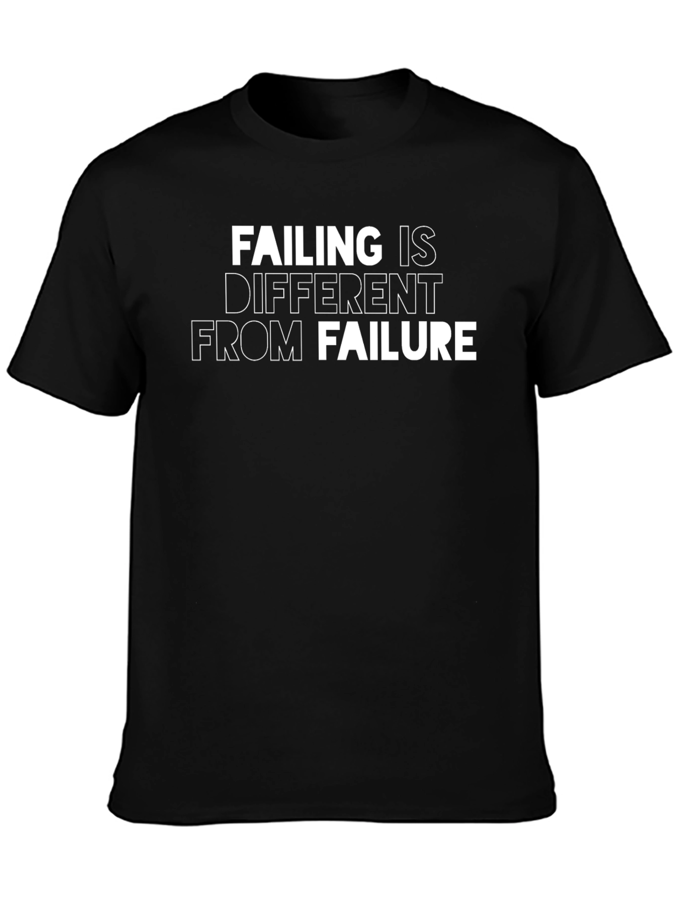 Failing is Different Graphic T-Shirt