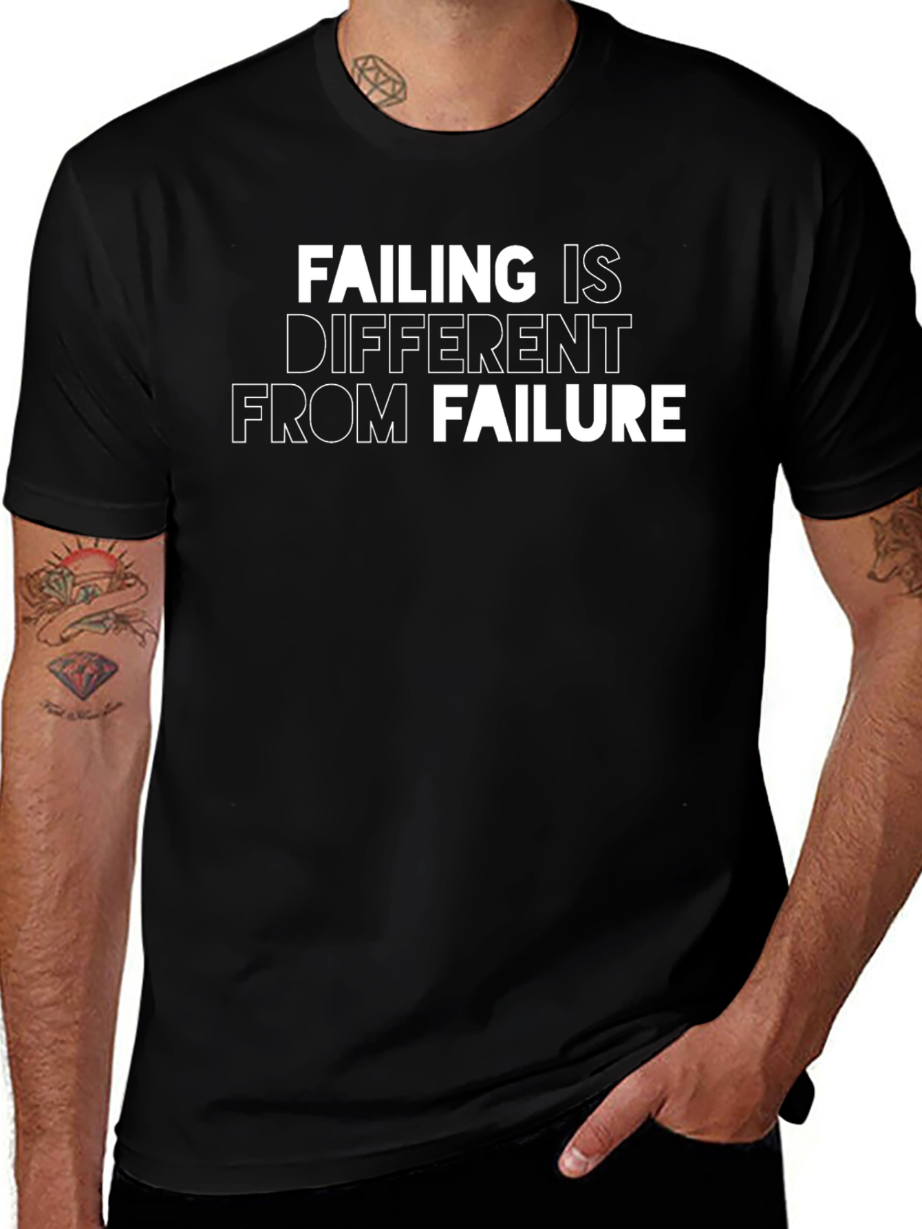 Failing is Different Graphic T-Shirt