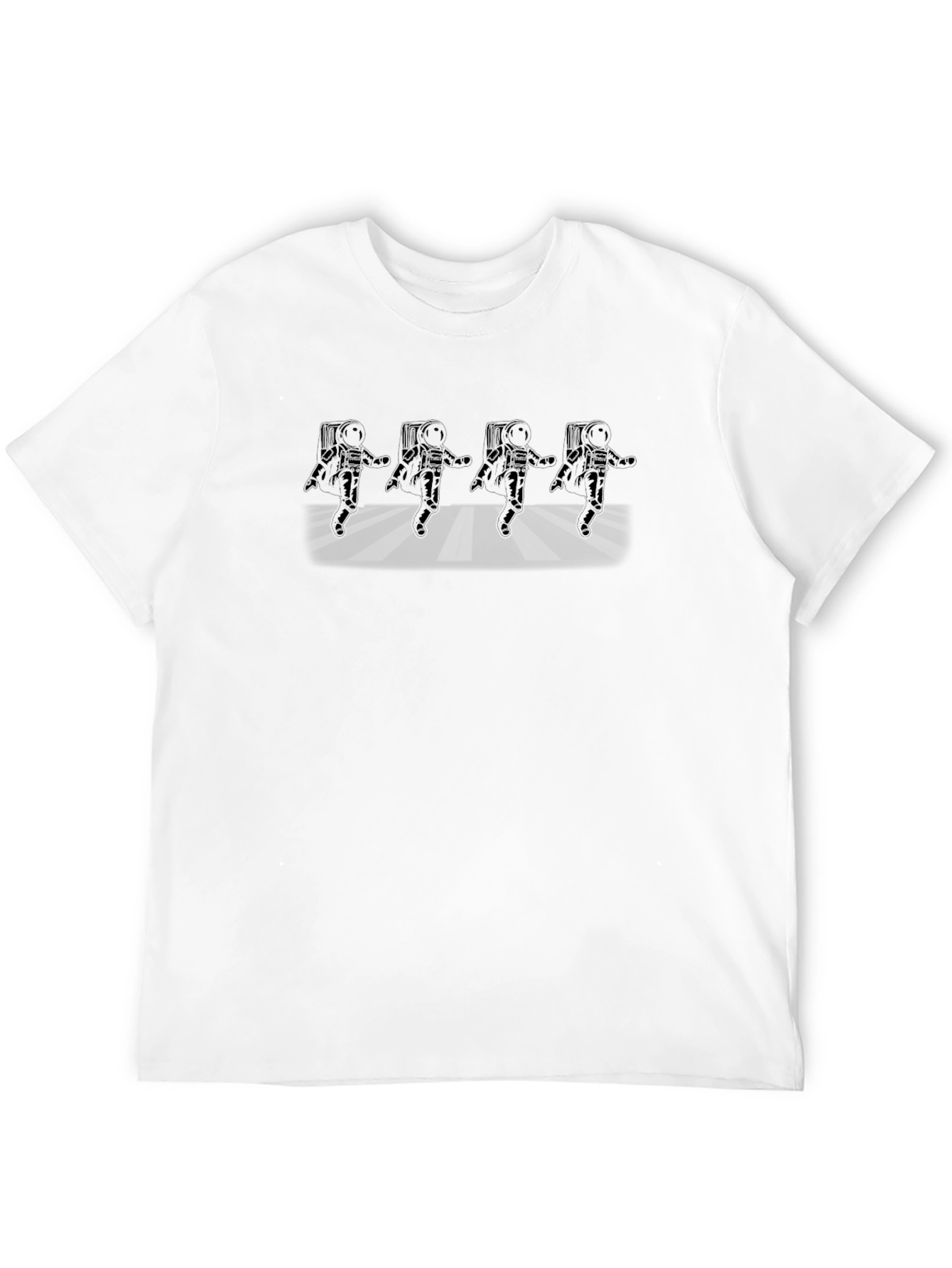 Astronaut Abbey Road T-Shirt - Classic Space Tee