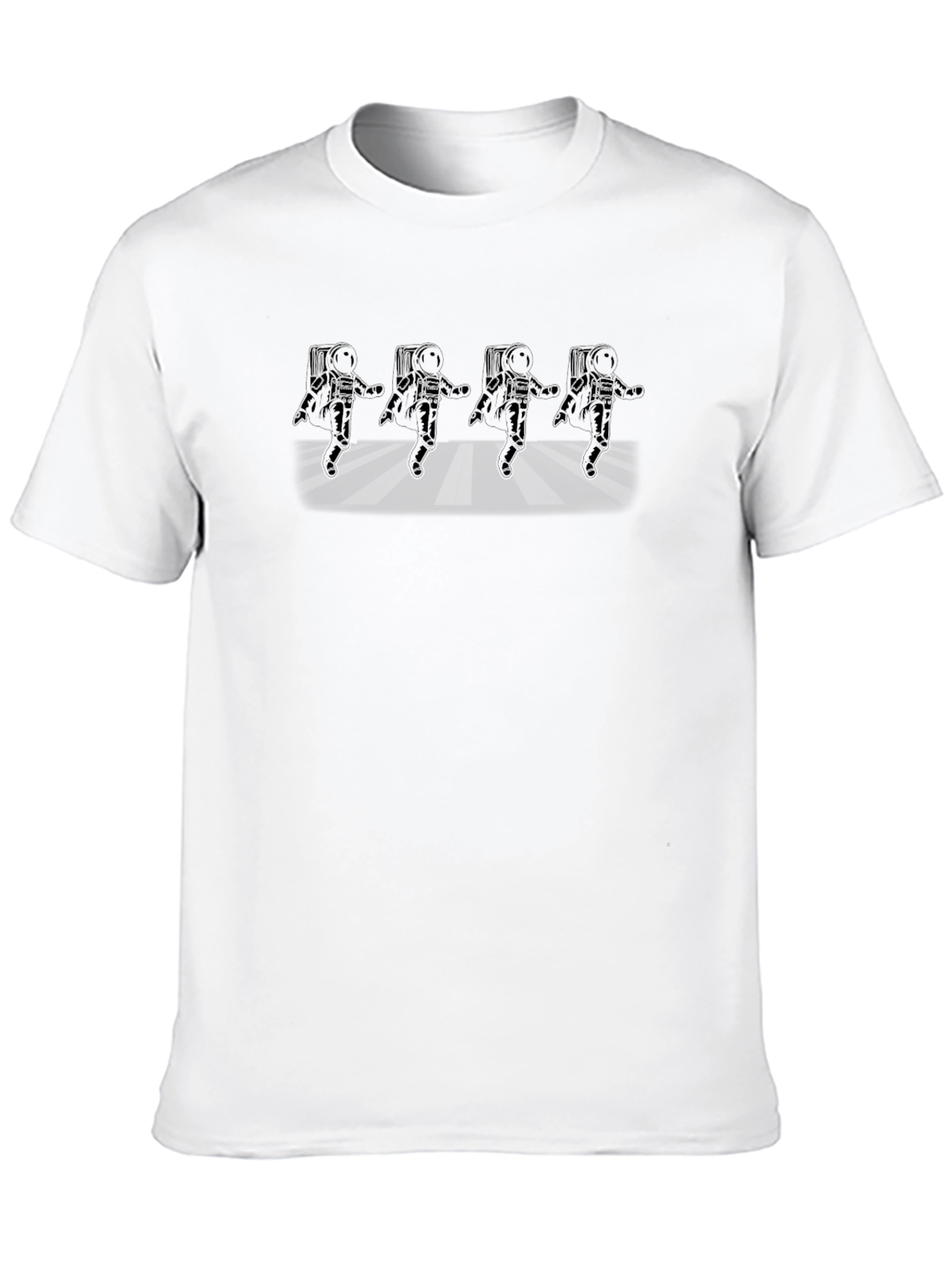Astronaut Abbey Road T-Shirt - Classic Space Tee