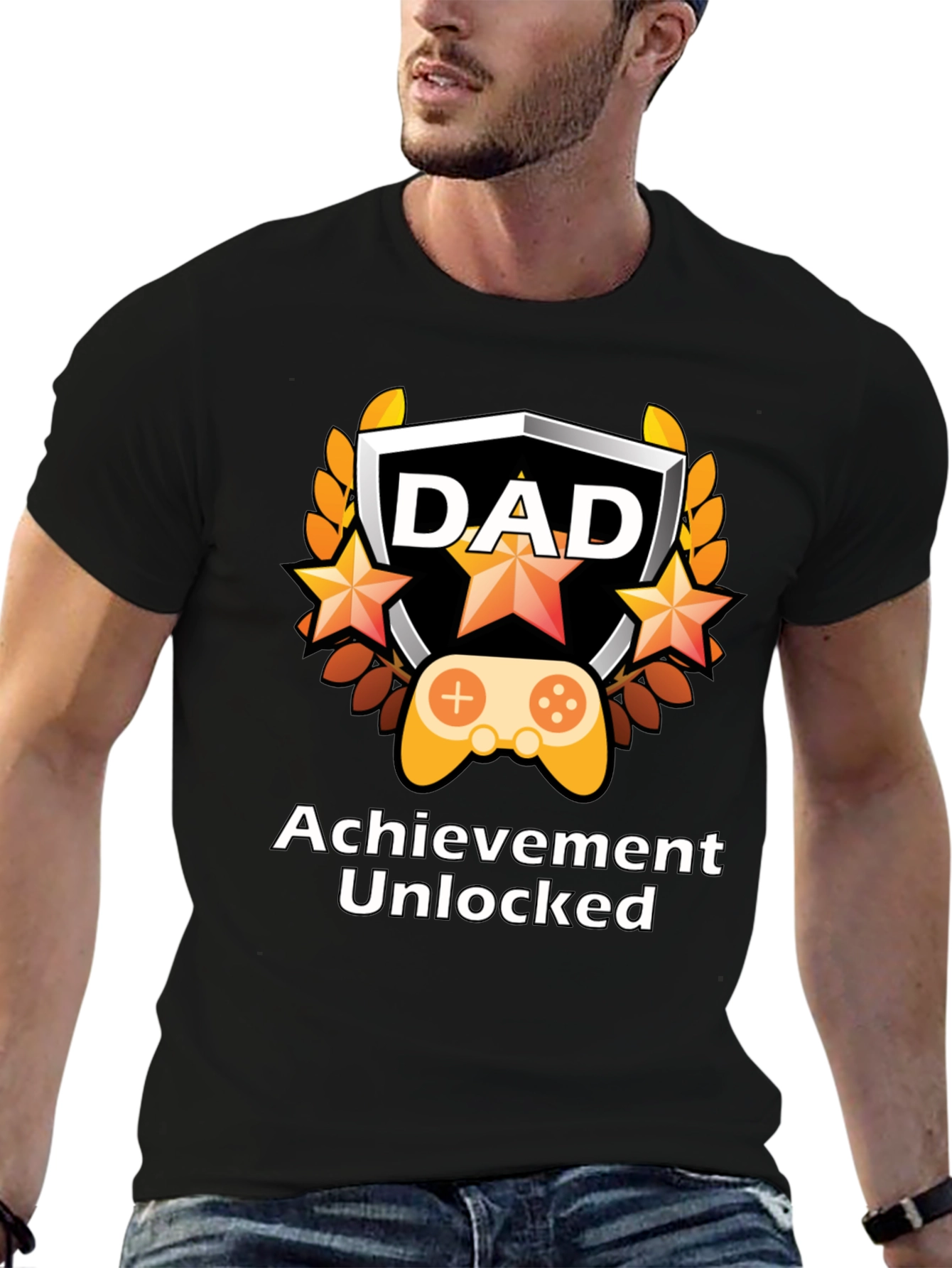 Dad Achievement Unlocked T-Shirt