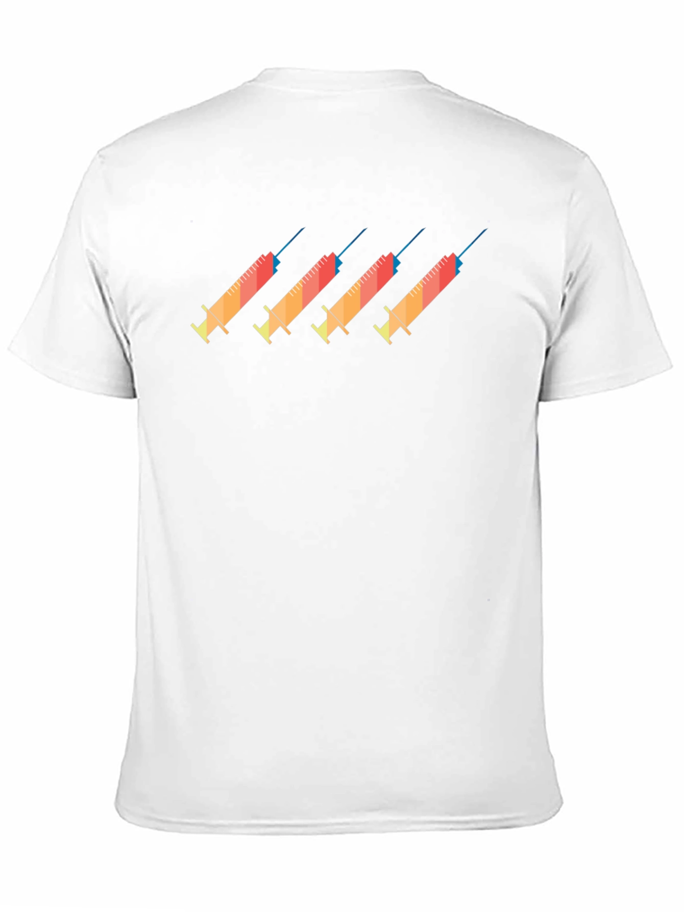 Novelty Syringe Graphic Tee - Black