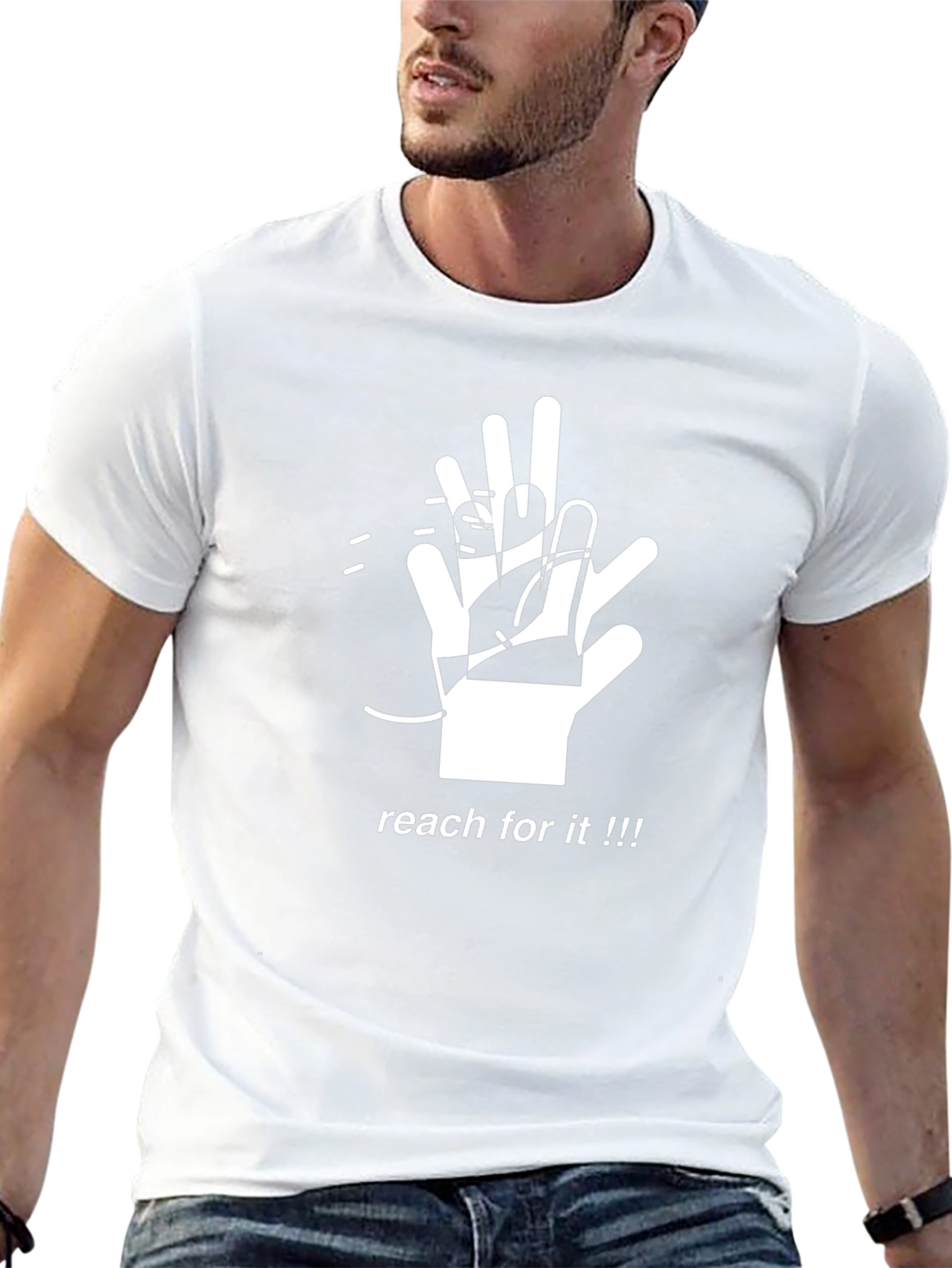 Reach for It T-Shirt - Stylish Graphic Tee