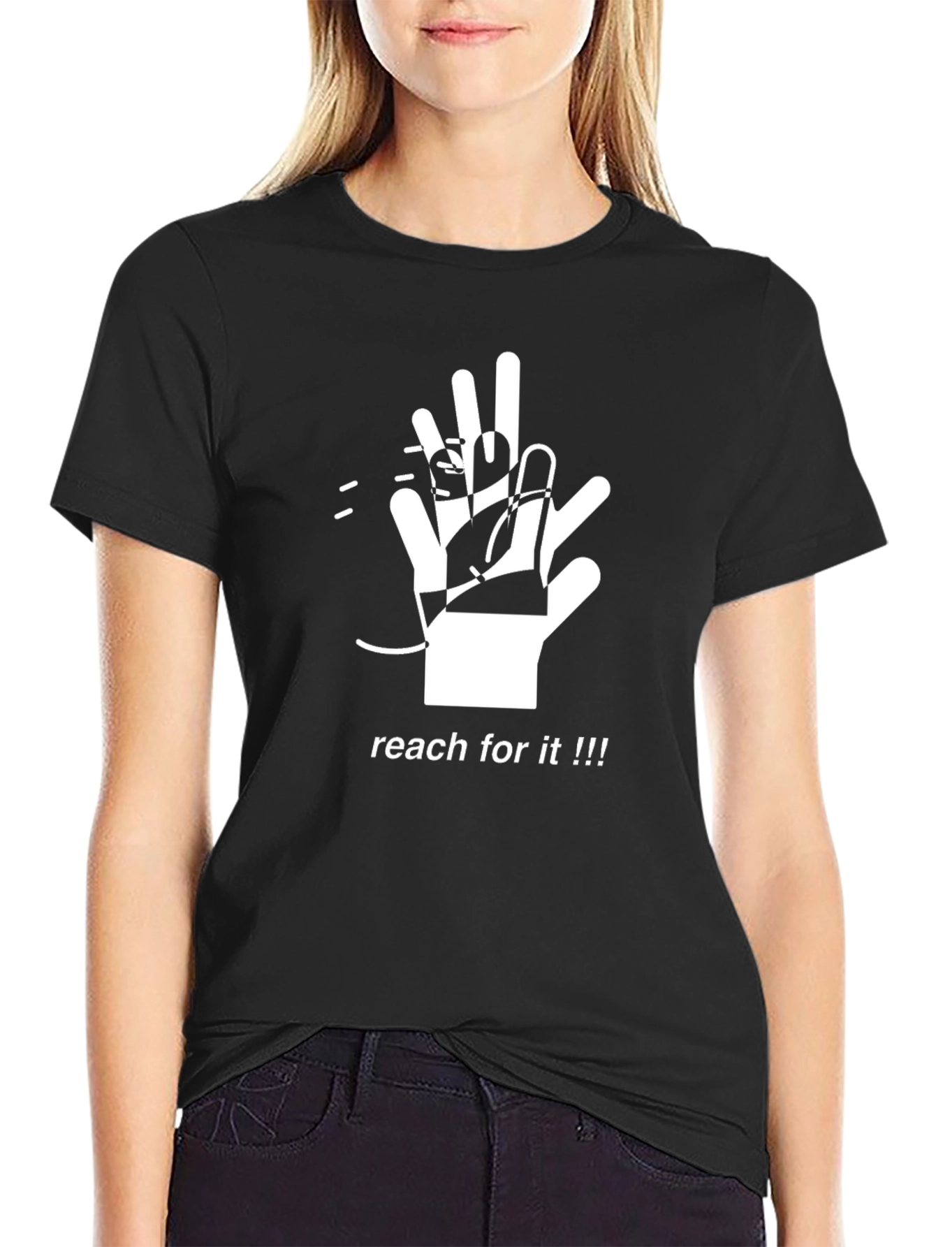 Reach for It T-Shirt - Stylish Graphic Tee