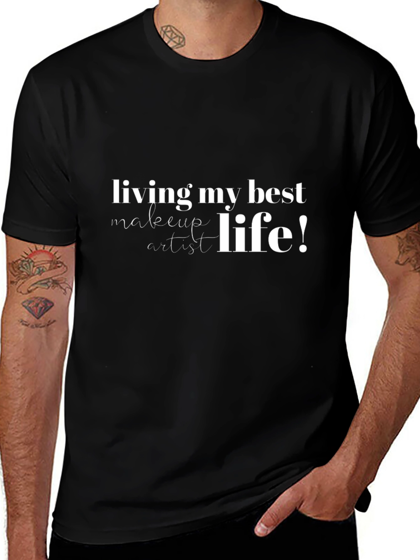 Living My Best Makeup Artist Life T-Shirt