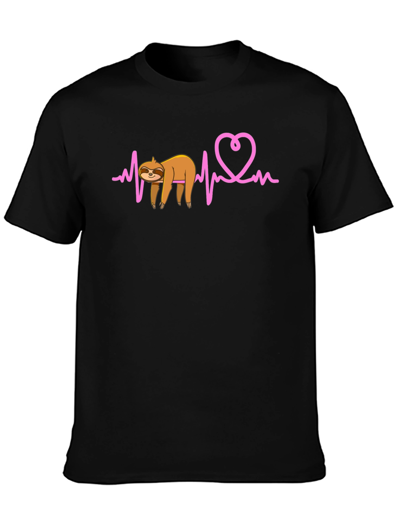 Sloth Heartbeat T-Shirt - Cute & Unique Design!