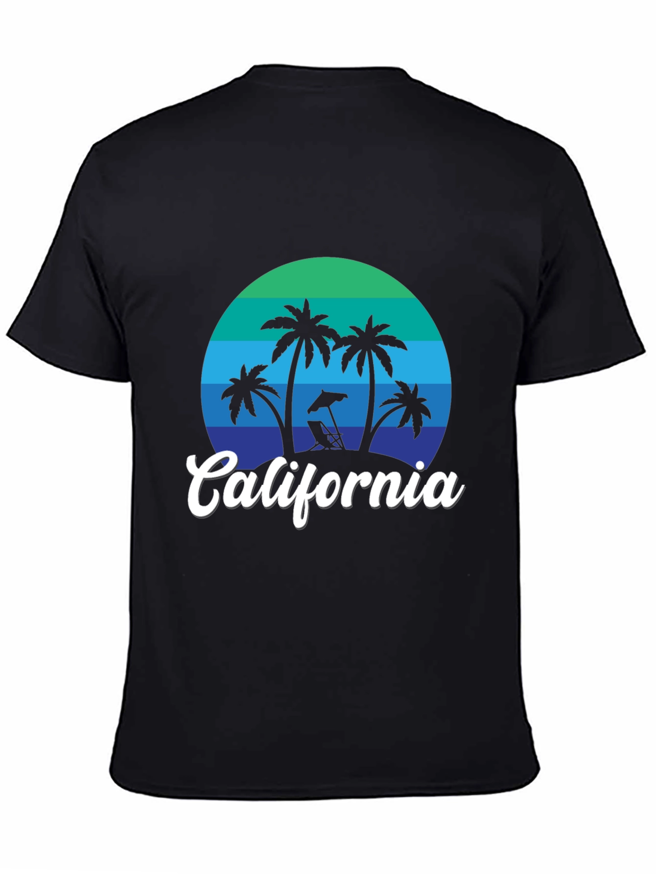 California Palm Tree Graphic T-Shirt