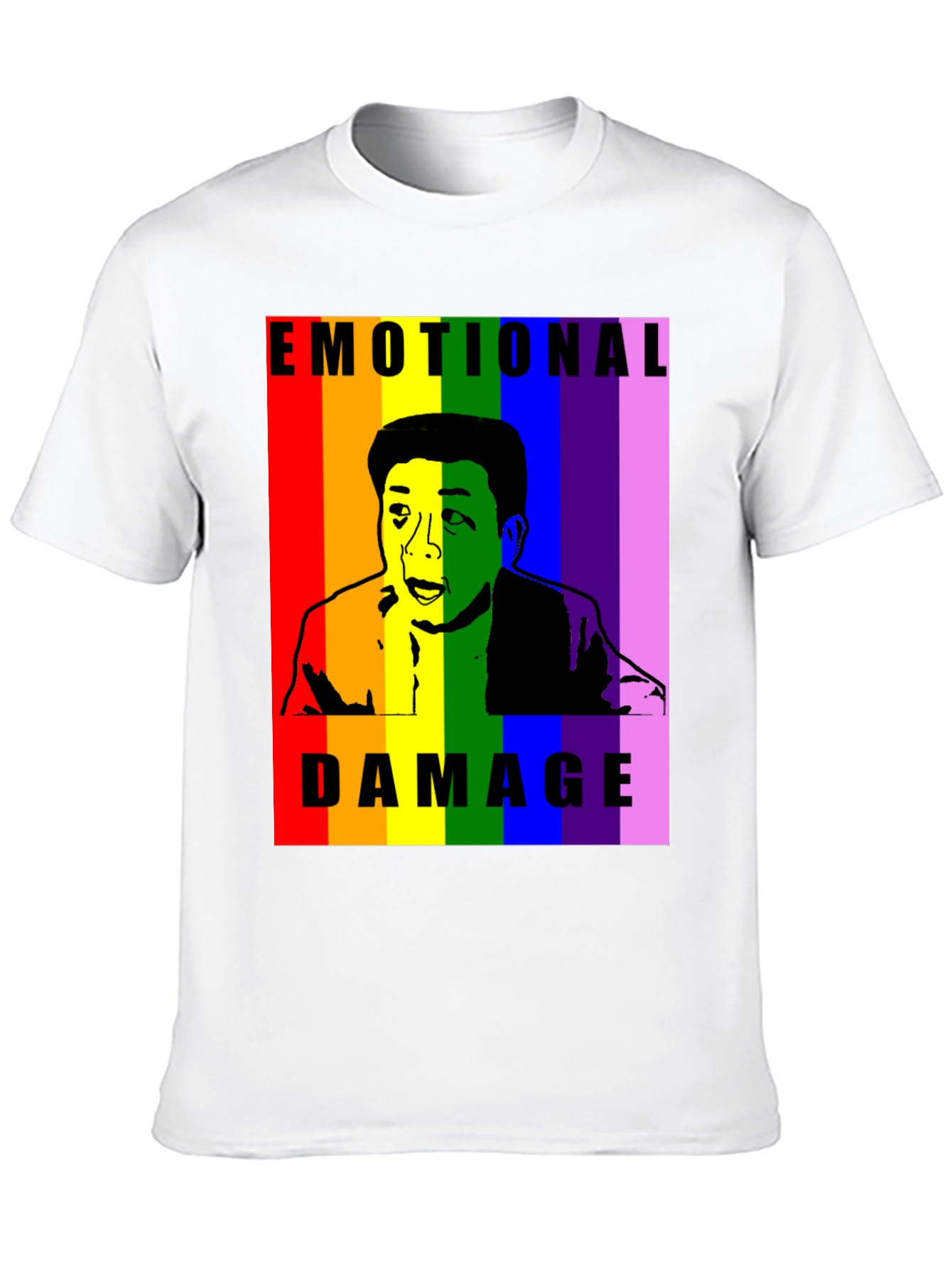 Emotional Damage Steven He LGBT Pride T-Shirt