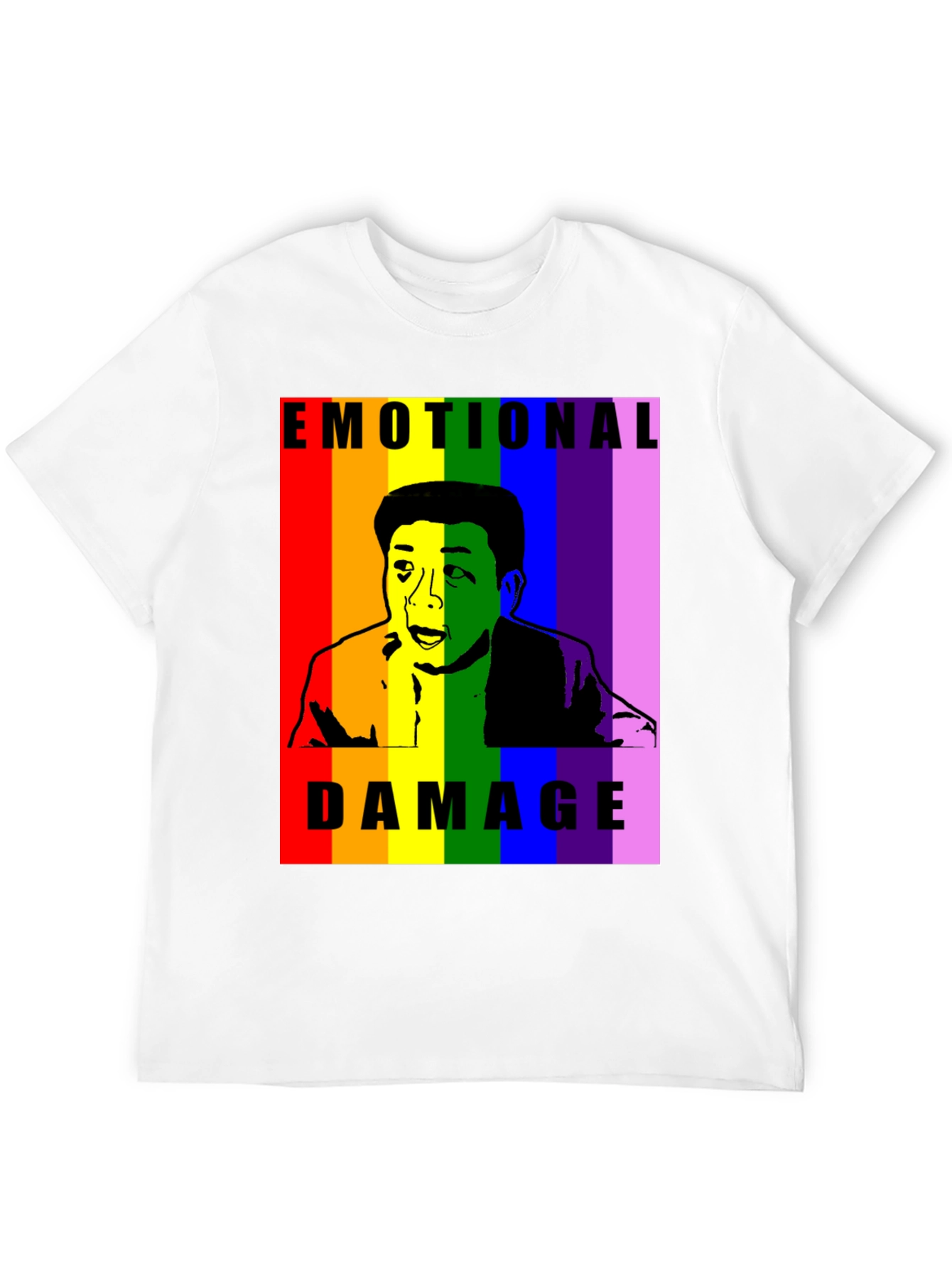 Emotional Damage Steven He LGBT Pride T-Shirt