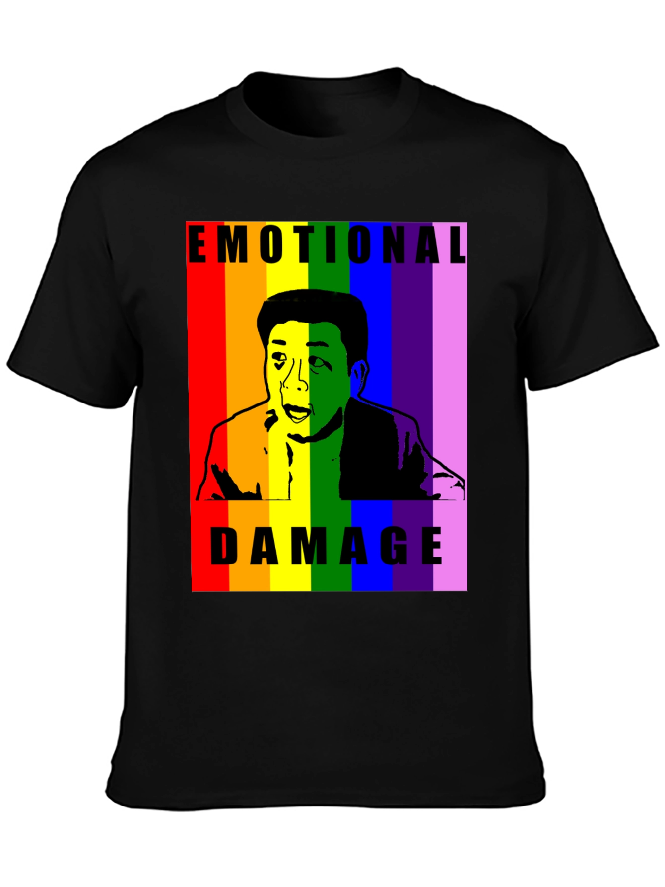 Emotional Damage Steven He LGBT Pride T-Shirt