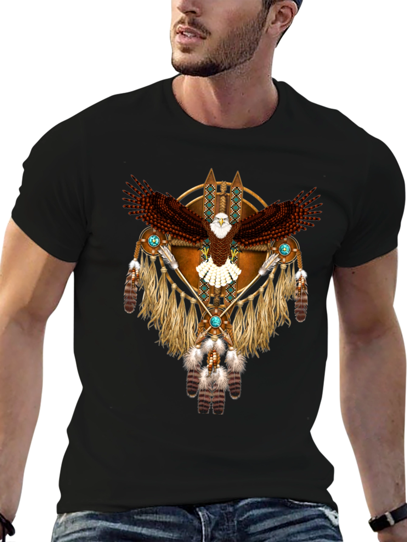 Native American Eagle T-Shirt