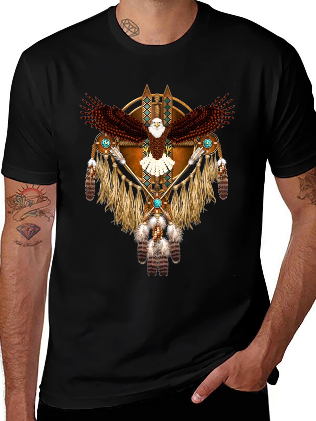 Native American Eagle T-Shirt
