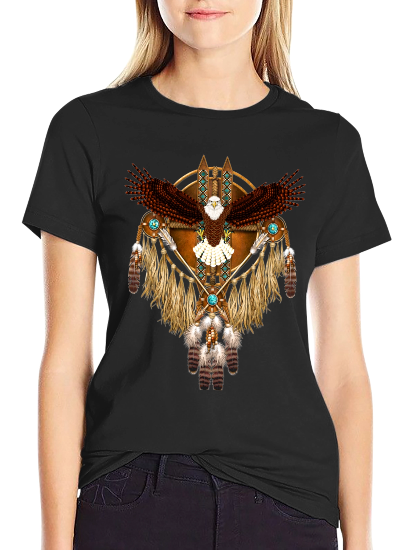 Native American Eagle T-Shirt