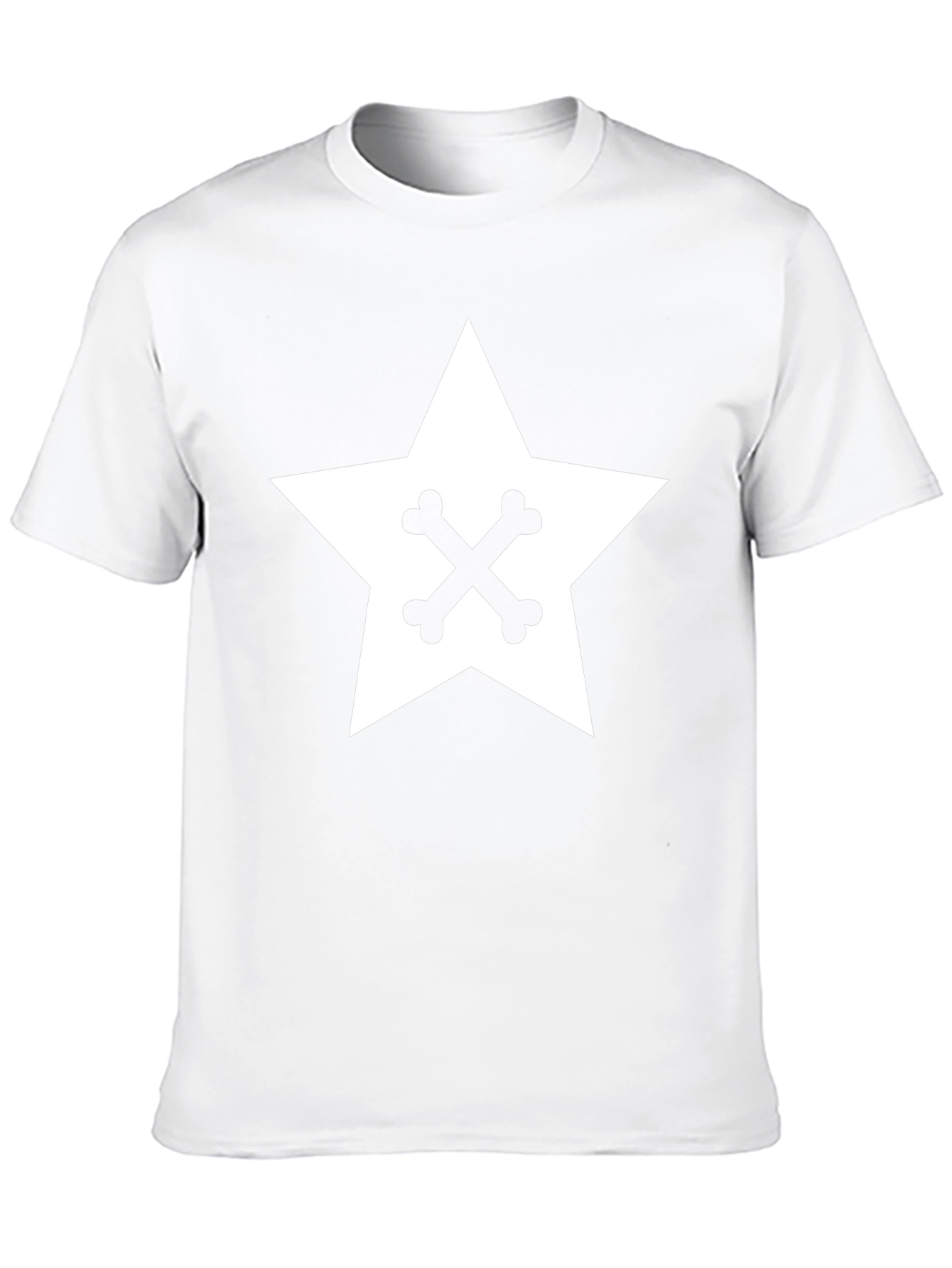 Star & Bones Graphic Tee - Cool Black Shirt