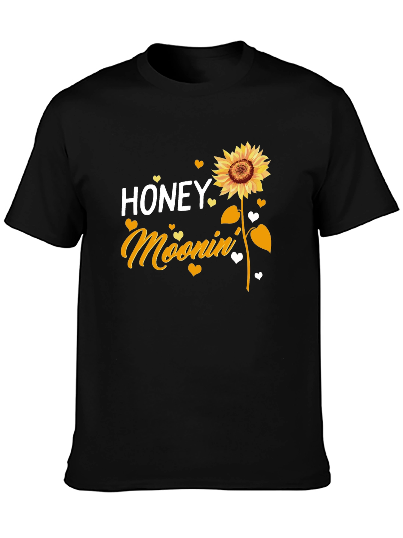 Honey Moonin Sunflower Graphic T-Shirt