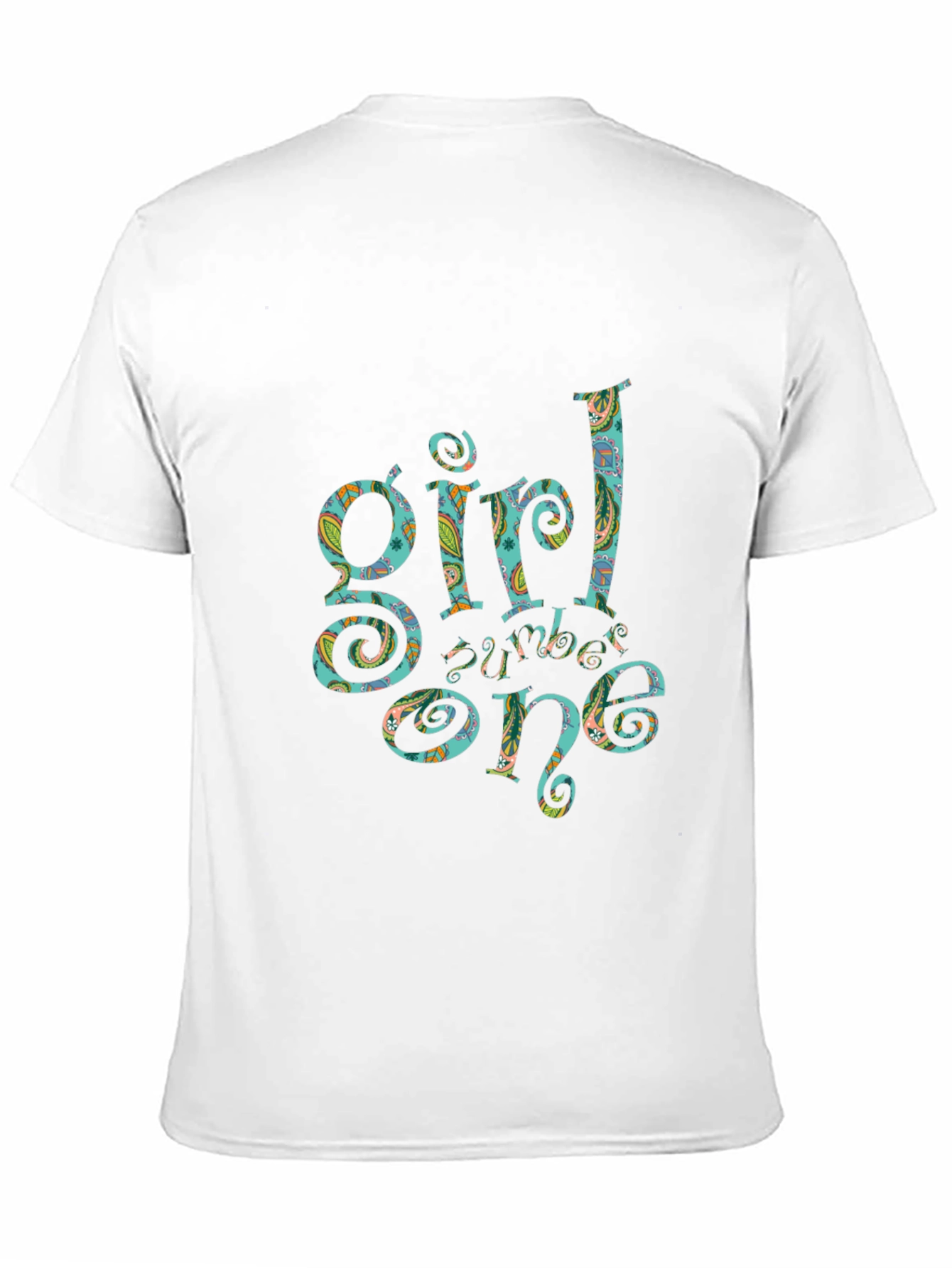 Girl Number One Black T-Shirt