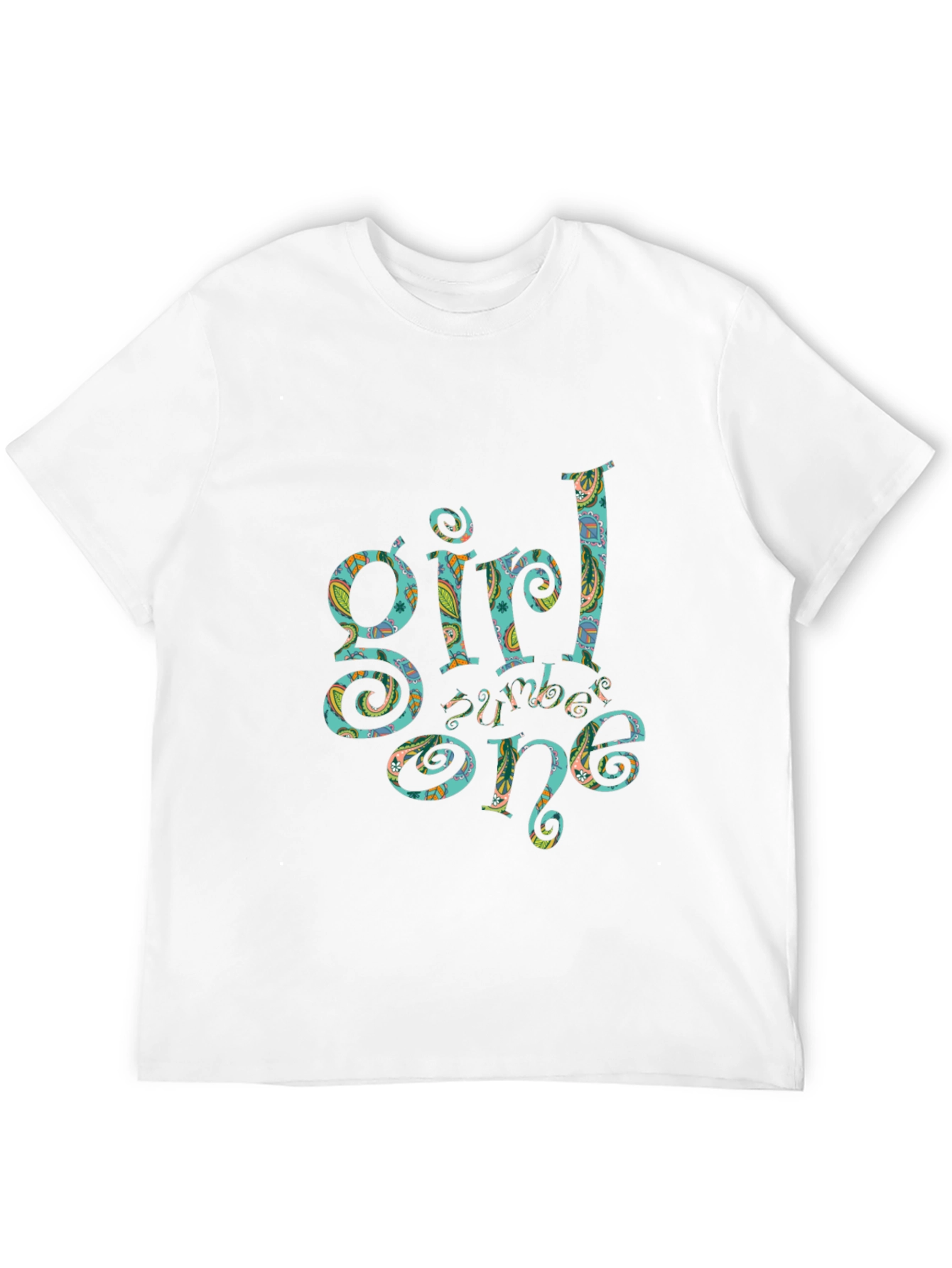 Girl Number One Black T-Shirt