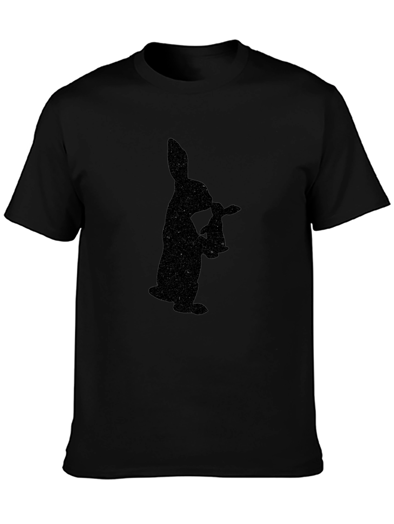 Black Rabbit Silhouette T-Shirt