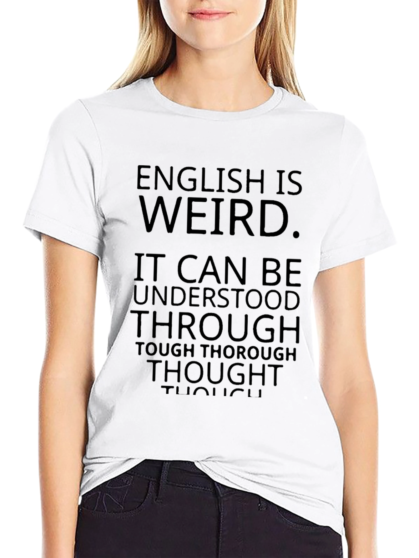 English Is Weird Graphic Tee