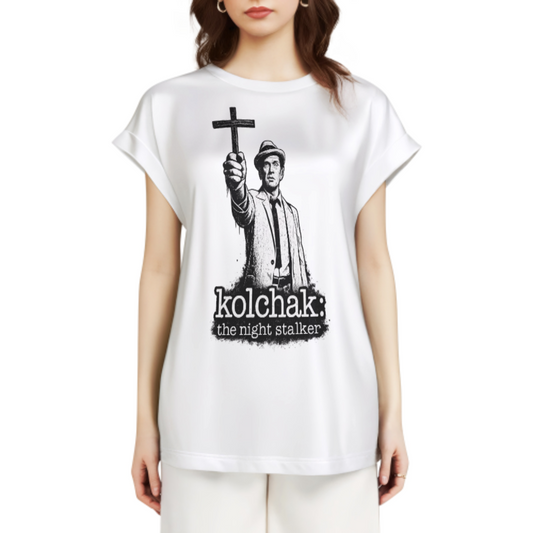 Kolchak The Night Stalker Vintage Horror Graphic Tee – Retro Cult TV Fan Shirt(z831)