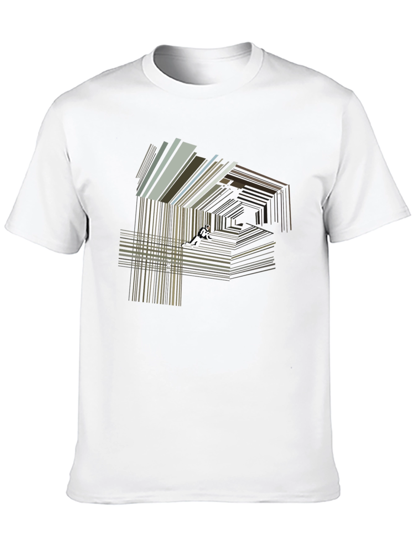 Abstract Graphic T-Shirt: Unique Design